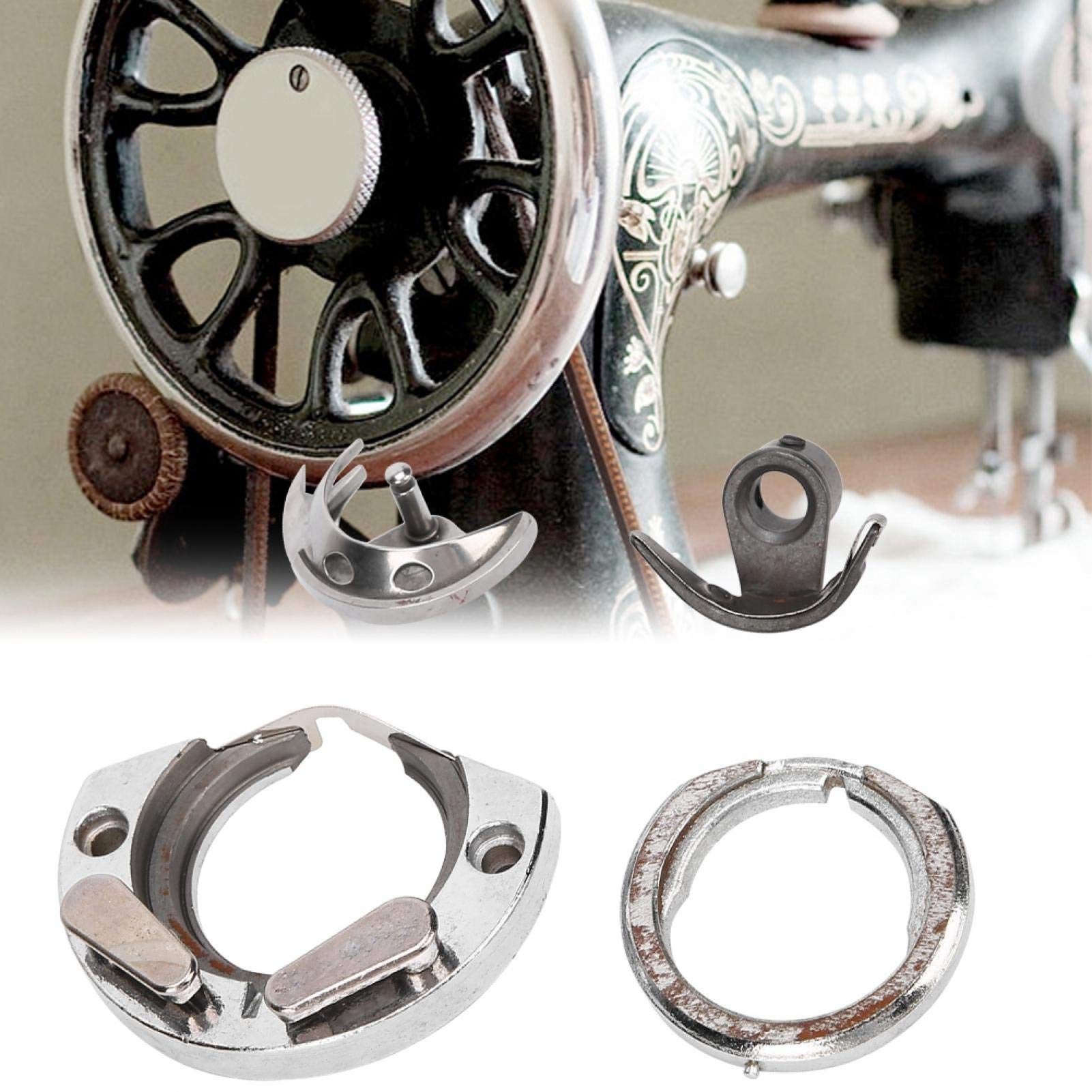 Rotary Hook Bobbin Case Shuttle Hook - Sewing Machine Repair Parts & Eyebrow Shuttle Hook Race Assembly for Home & Industrial Sewing Machines | DIY Sewing Projects & Machine Maintenance