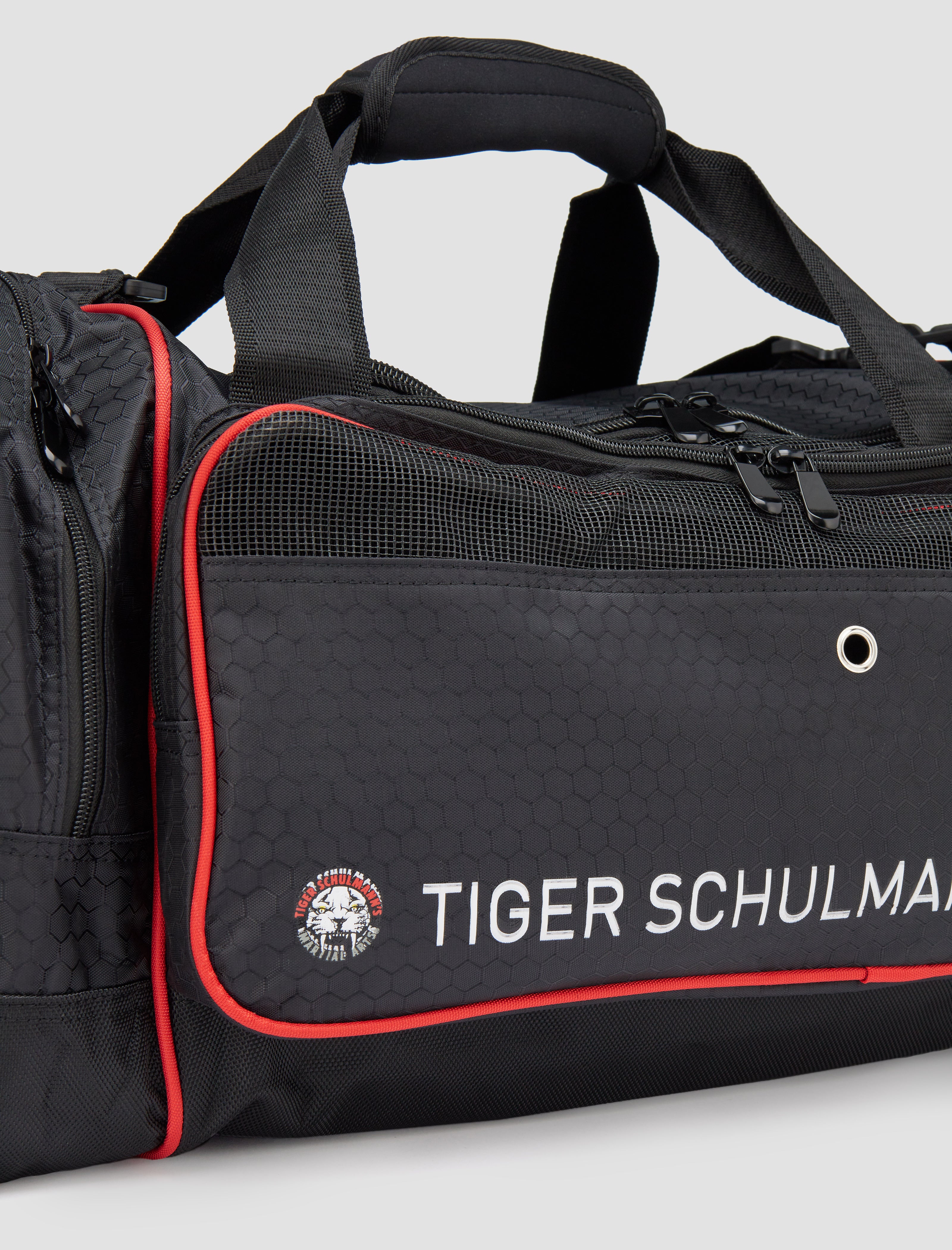 Junior Duffle Bag Small Black - Lightweight Travel Gym Bag for Kids & Teens - Perfect for School, Sports, Sleepovers & Weekend Trips