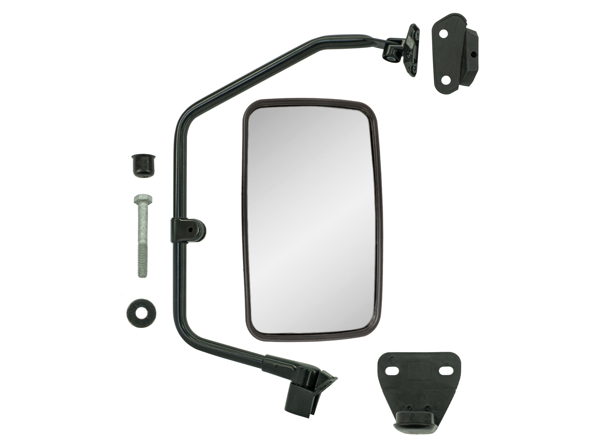 Heavy Duty Truck Mirror - Left Side Replacement for Vanagon | Durable & Adjustable for Enhanced Safety & Visibility | Perfect for Highway Driving & Towing