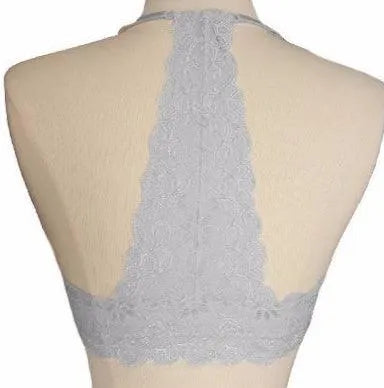 Lace Racerback Bralette - Comfortable Wireless Bra for Women | Perfect for Yoga, Lounge & Everyday Wear