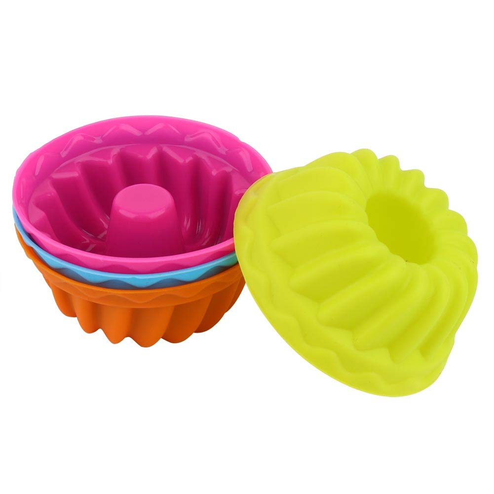 12-Pack Reusable Silicone Muffin Molds - Nonstick Cupcake Baking Cups & Pumpkin Pastry Molds for Perfect Homemade Desserts | Ideal for Baking, Party Treats & Holiday Cooking