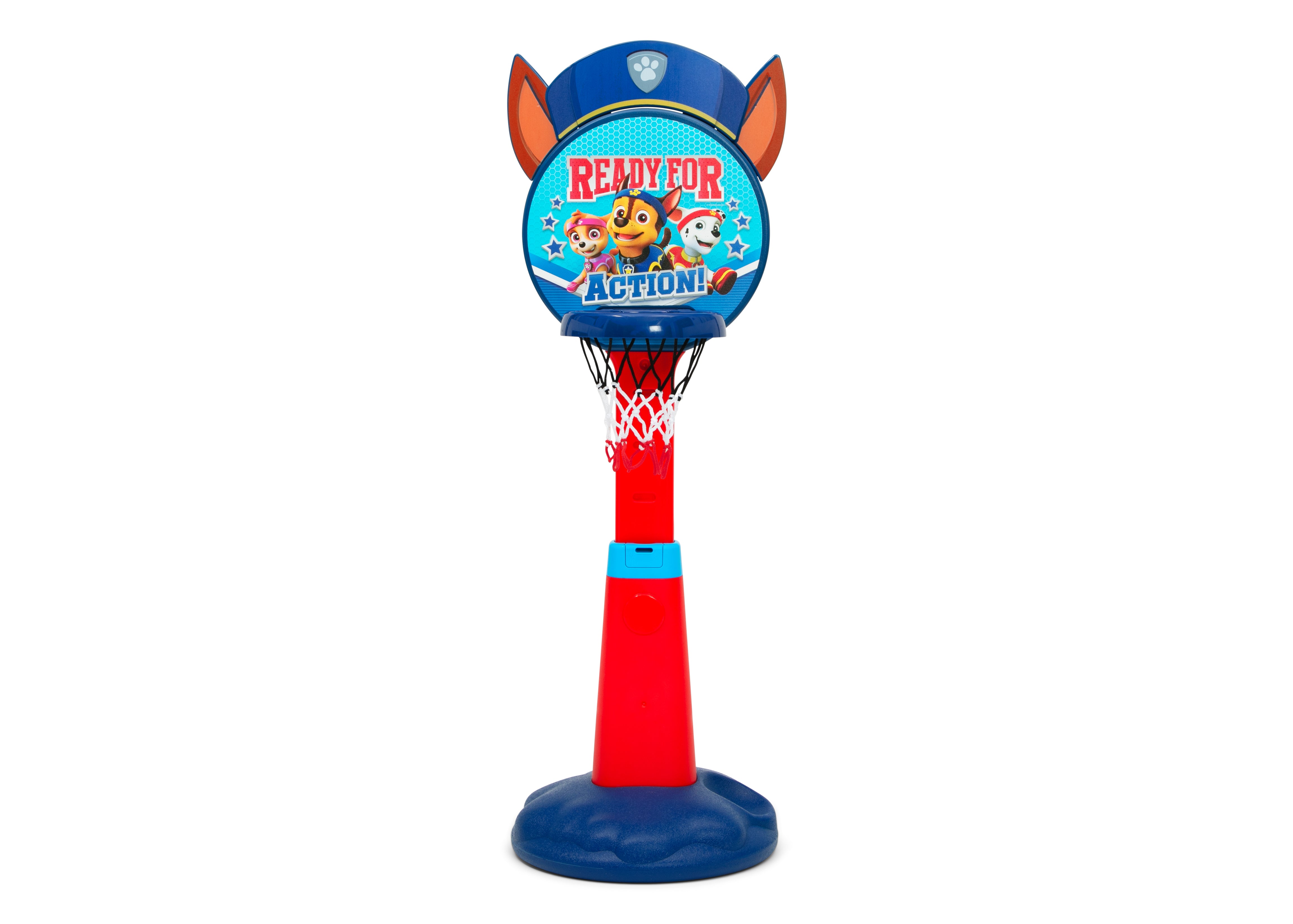 PAW Patrol Kids Basketball Set - Durable Plastic Hoop & Ball for Indoor & Outdoor Play - Perfect for Backyard, Playroom & Birthday Parties