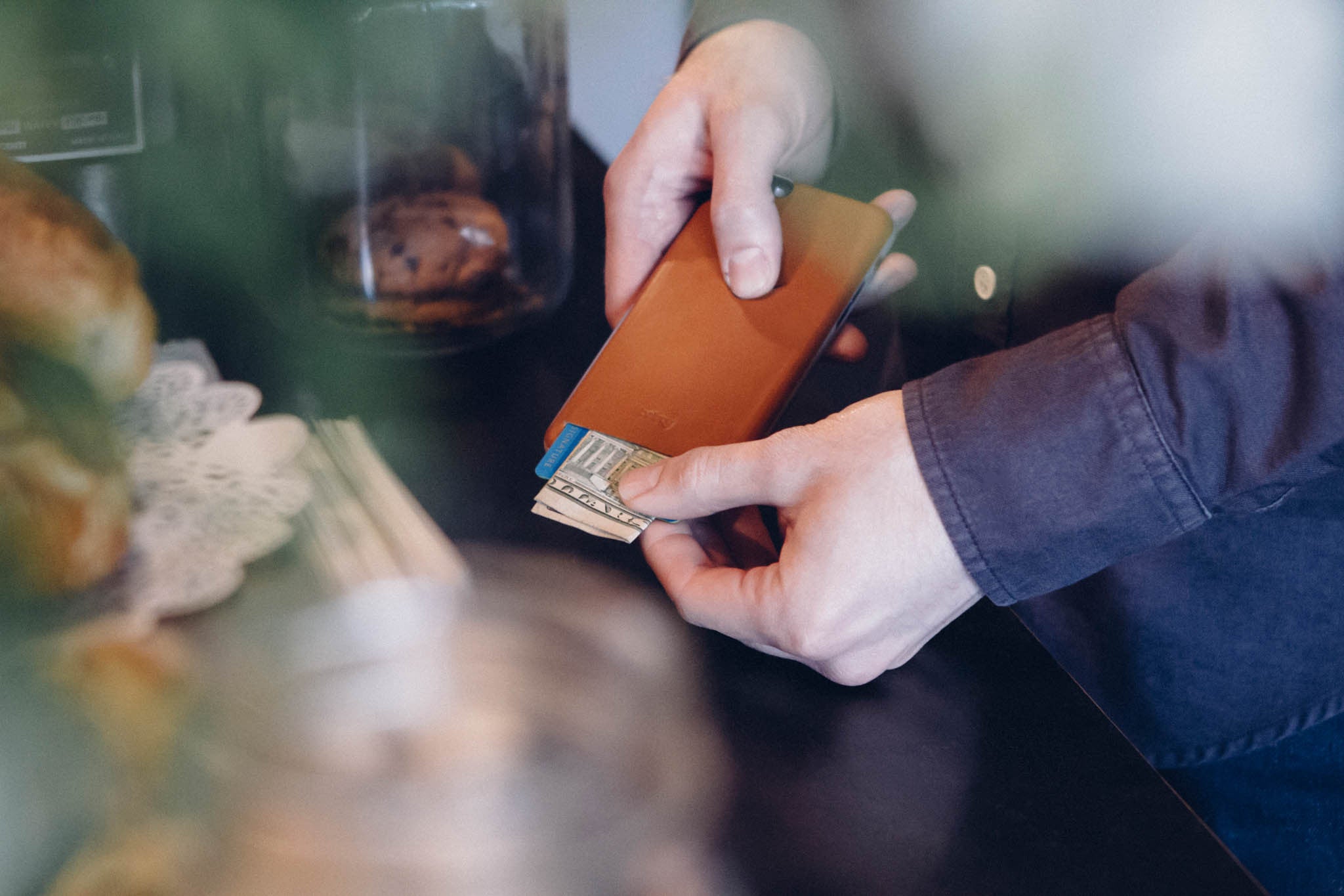 Bellroy Premium Leather Phone Case for iPhone 6 Plus/6s Plus with Card Slot - Slim Protective Wallet Cover for Everyday Use & Travel