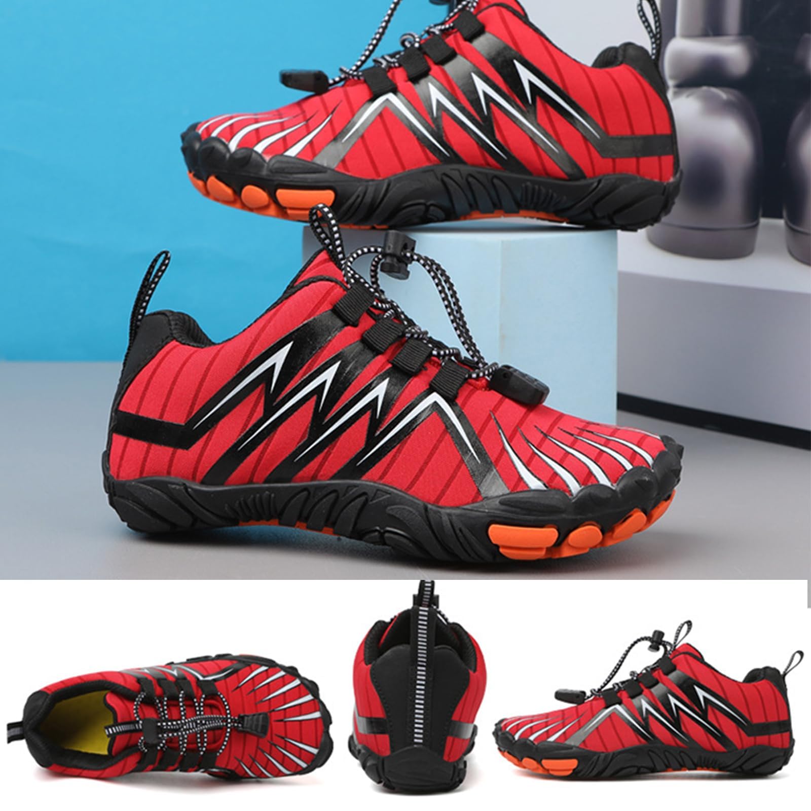 LOSD Women's Barefoot Hiking Shoes - Non-Slip, Breathable & Quick-Dry Minimalist Trail Shoes for Outdoor Adventures & Water Activities