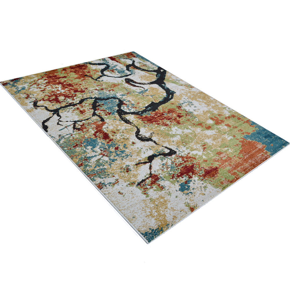 Premium Carnation Machine-Made Rug - Soft & Durable Indoor/Outdoor Carpet for Living Room, Bedroom, or Patio