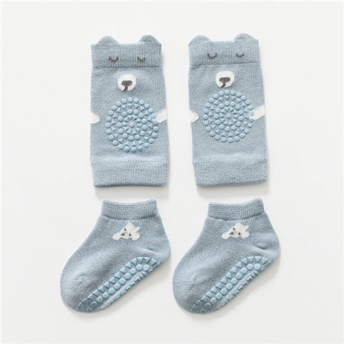 Adorable Cartoon Baby Socks for Boys & Girls - Soft Cotton Non-Slip Infant Socks - Perfect for Playtime, Nursery & Photo Shoots