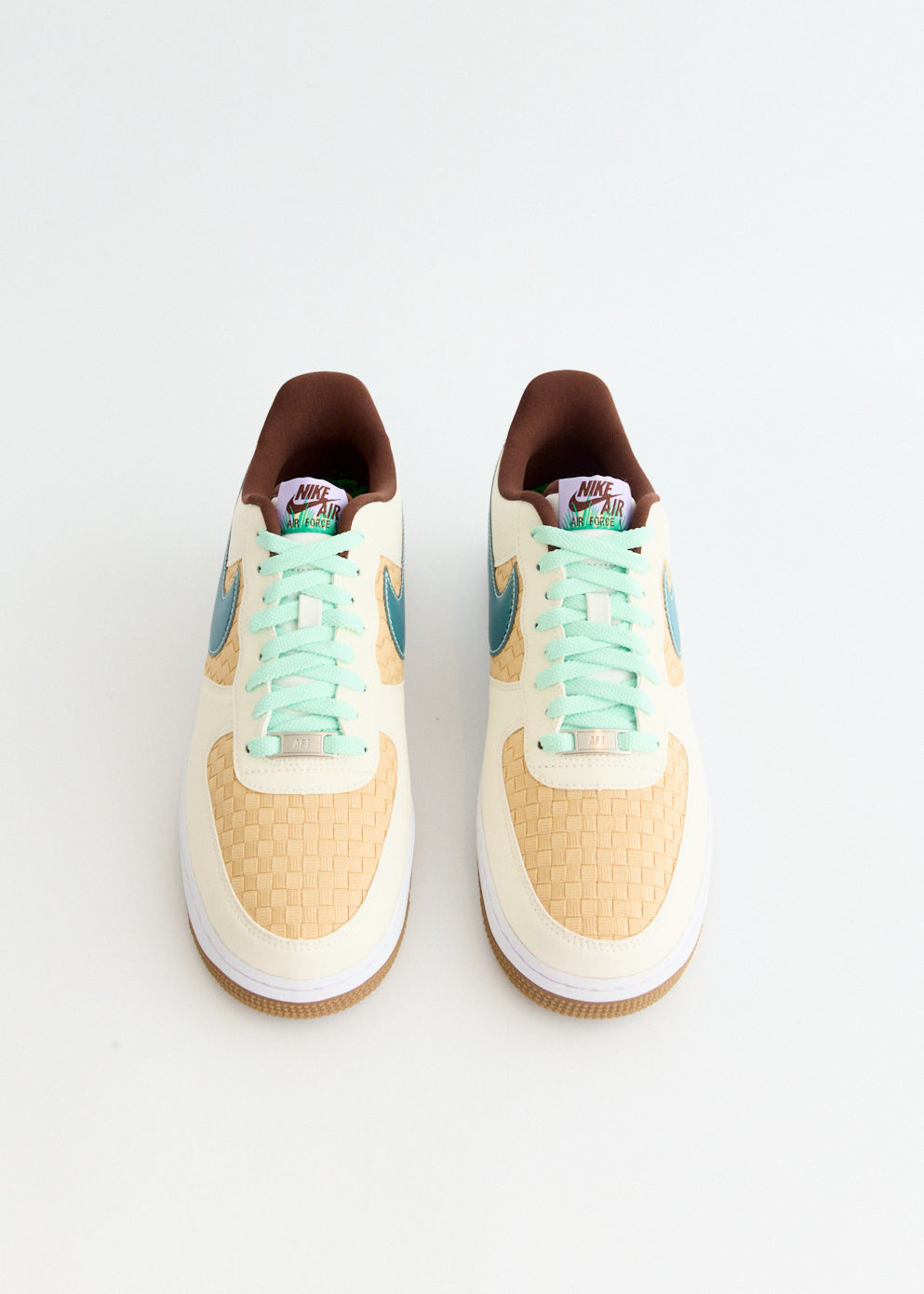 Nike Air Force 1 Low Retro 'Easter Basket' Sneakers - Classic White Basketball Shoes for Men & Women - Perfect for Easter Outfits, Casual Wear & Street Style Fashion