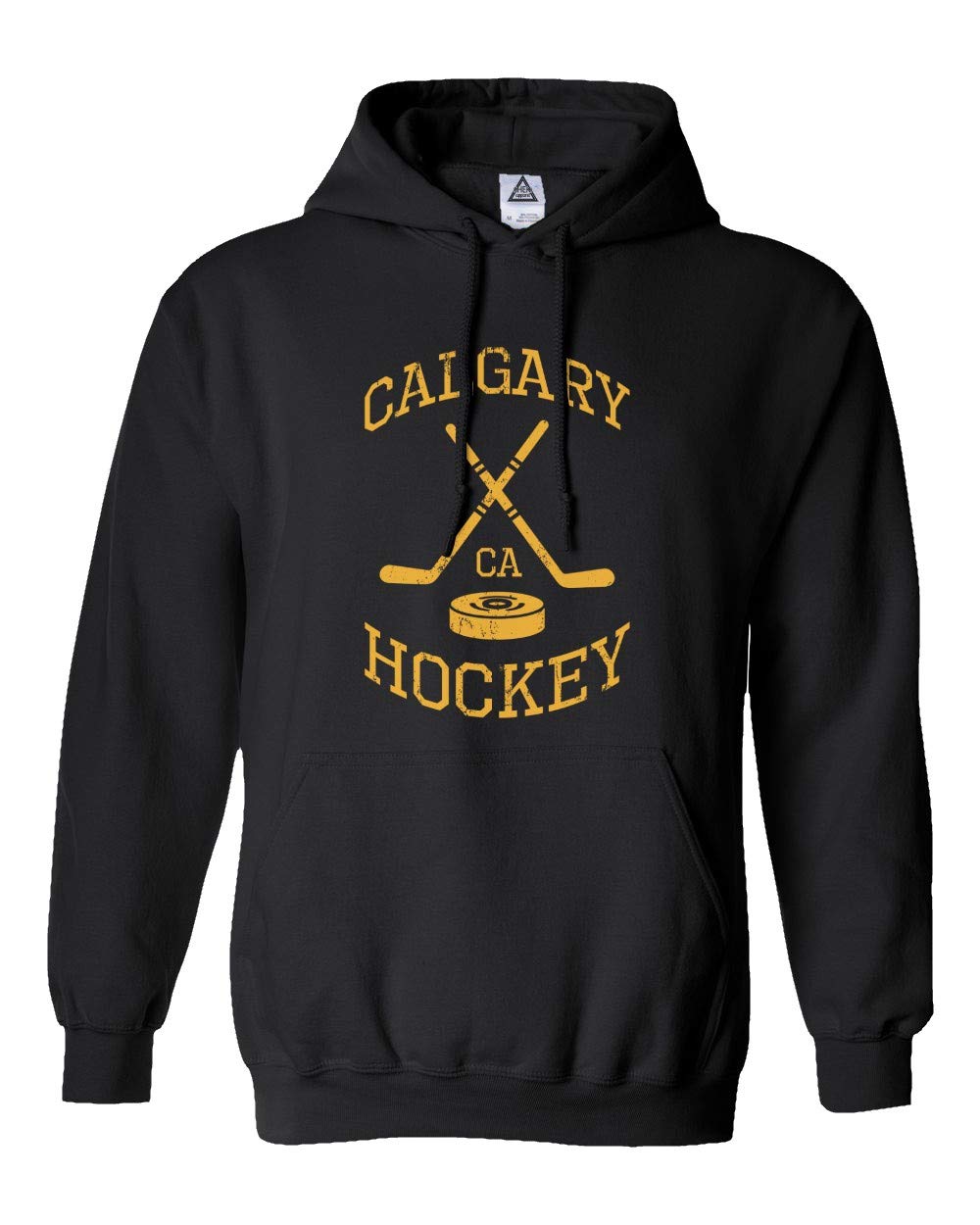 Sheki Apparel Calgary Men's Hoodie - Soft Cotton Pullover Hooded Sweatshirt for Casual Wear, Street Style & Outdoor Activities