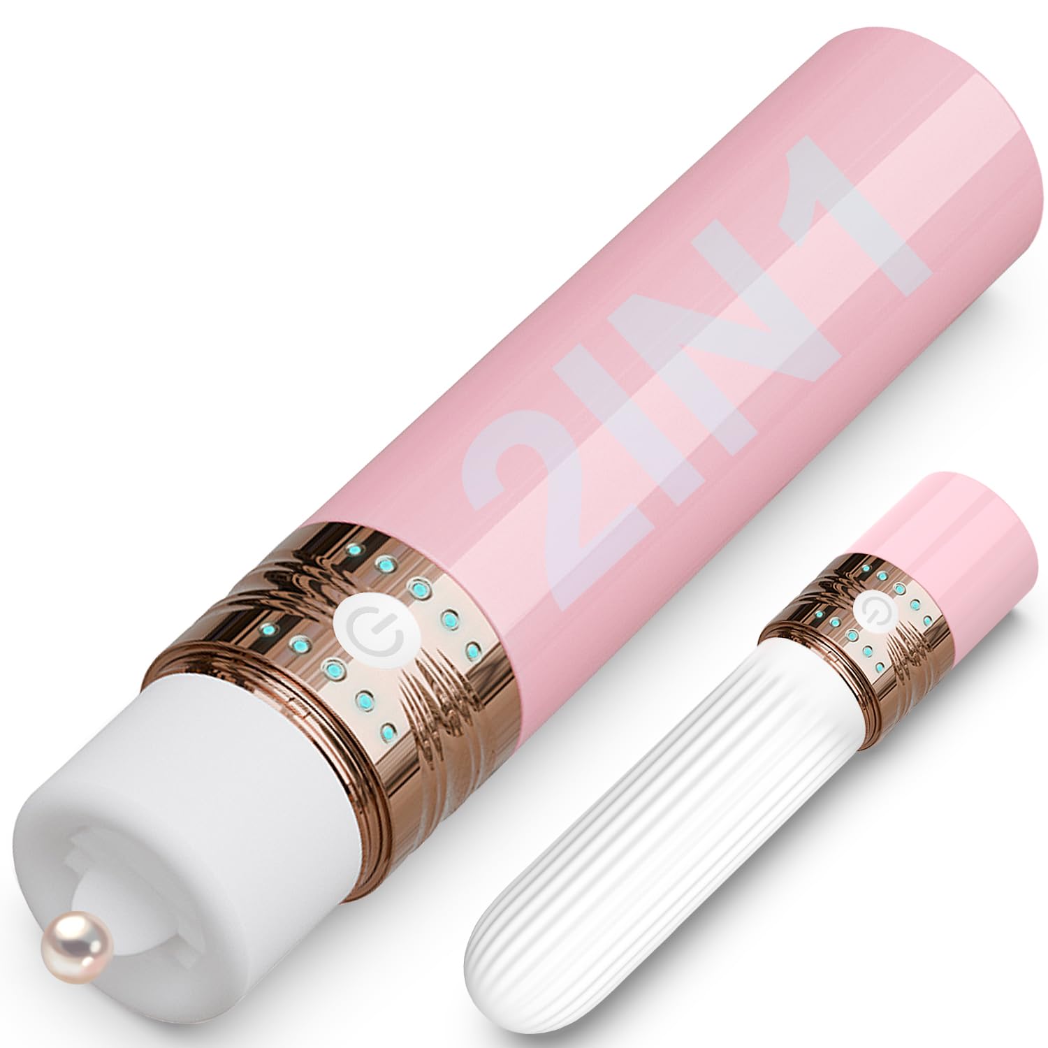 2 in 1 Licking & Vibration Bullet Vibrator - Mini G Spot & Clitoral Stimulator for Women, Powerful Tongue Licking & Strong Vibration Adult Sex Toy - Perfect for Solo Play & Couples Intimacy