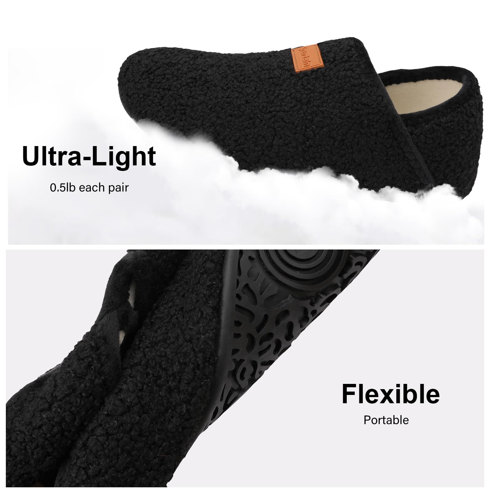 Comfy Unisex Slipper Socks for Women & Men - Lightweight Non-Slip Barefoot House Shoes for Indoor & Travel Use - Perfect for Lounging, Yoga, and Airplane Comfort