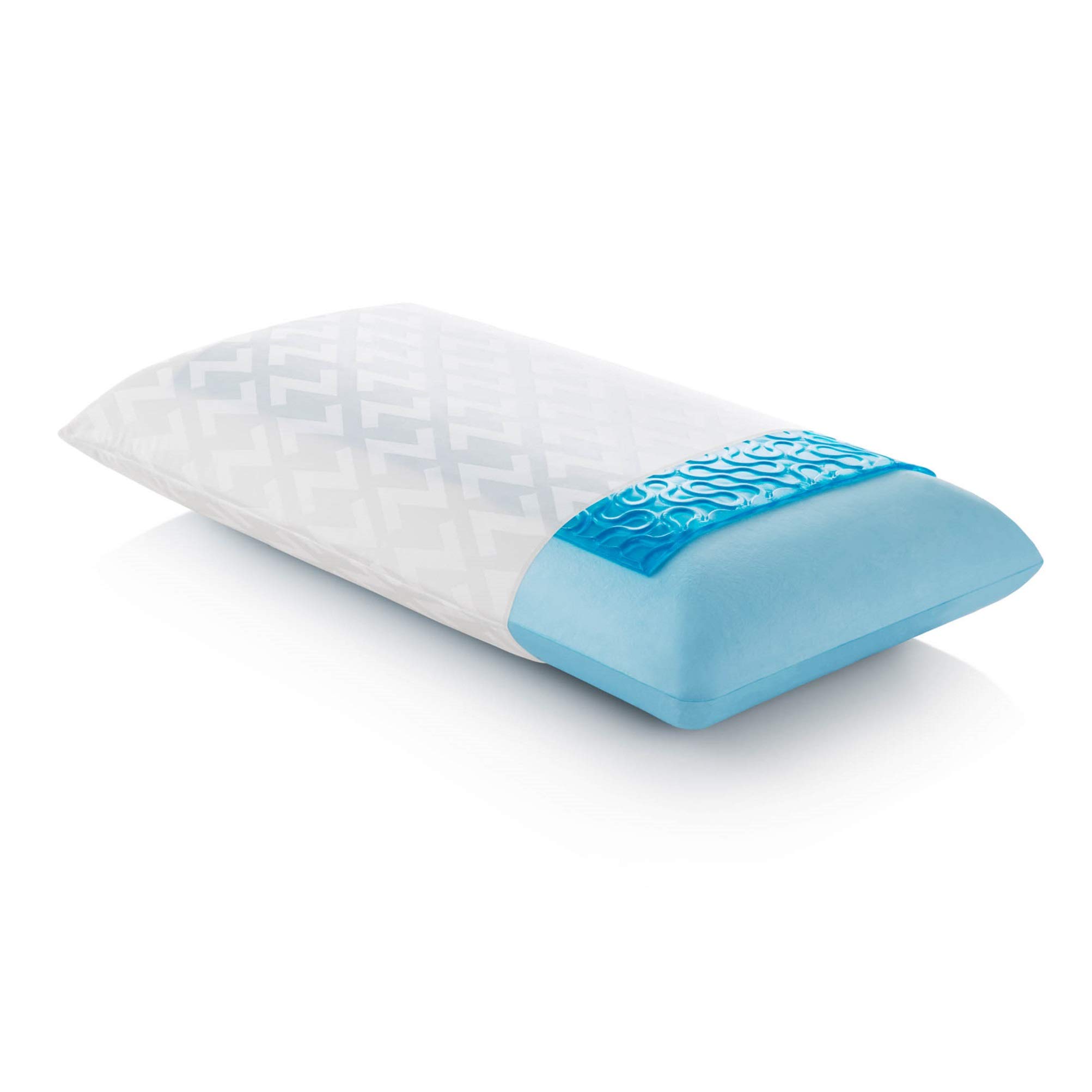 MALOUF ZZKKMPGL King Size Mid Loft Pillow - Pack of 1 - Premium Bed Pillow for Side, Back & Stomach Sleepers - Ideal for Home, Hotel & Guest Room Use