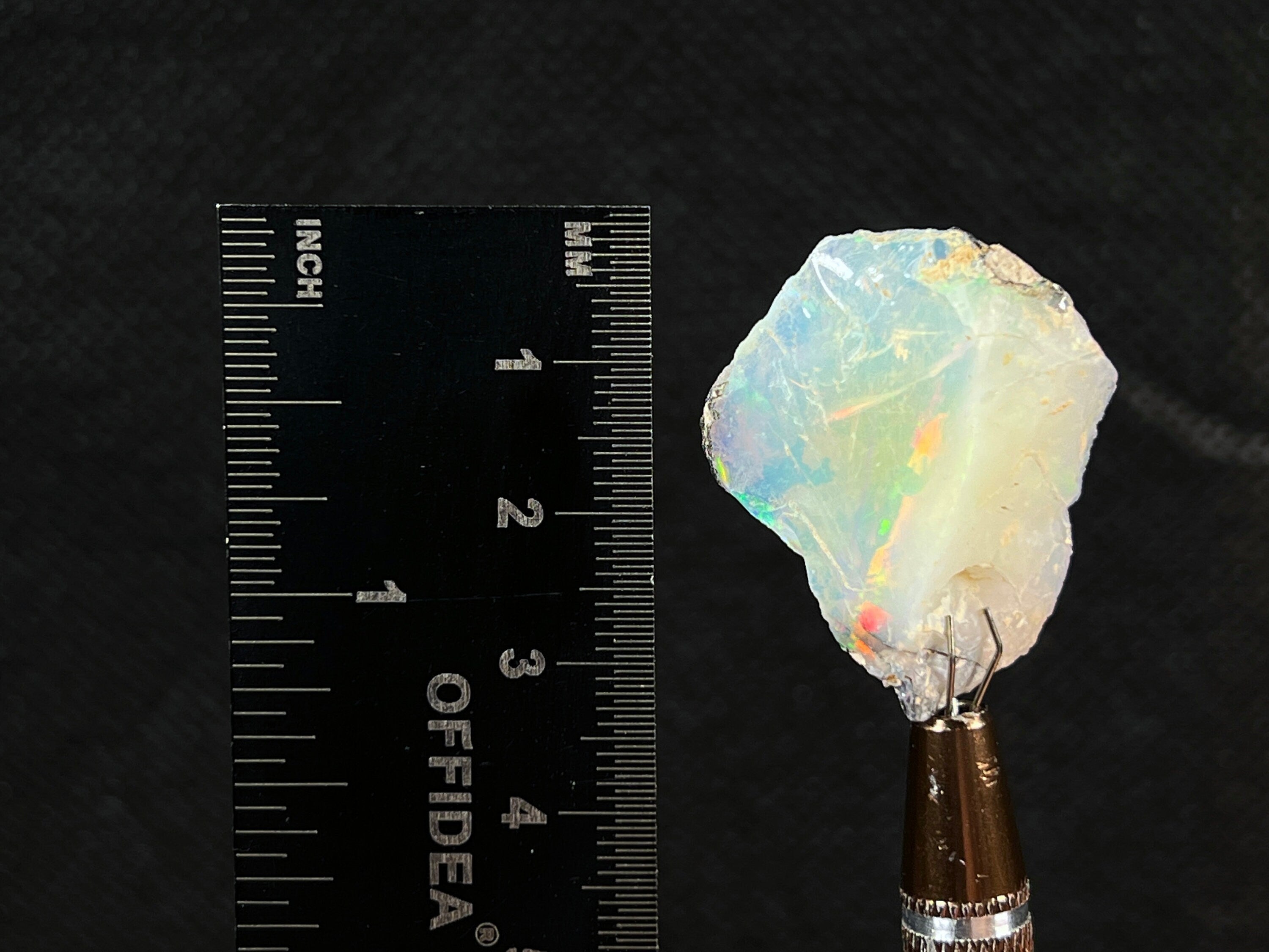 Premium 4A XL Welo Opal Raw Crystal - Certified Cutting Grade Gemstone for Jewelry Making | Natural Ethiopian Opal for Rings, Pendants & DIY Craft Projects
