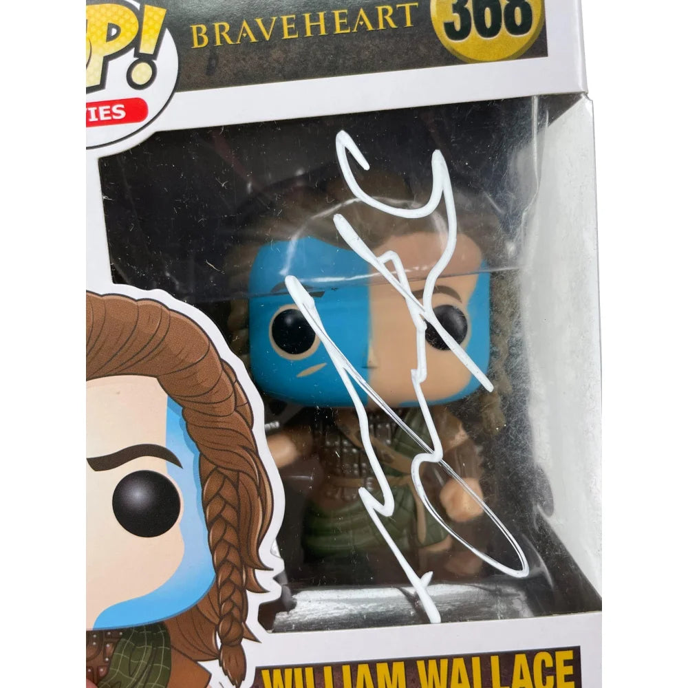 Mel Gibson Autographed Braveheart Funko Pop #368 William Wallace - JSA COA Signed - Collectible Movie Memorabilia for Fans & Gift Ideas