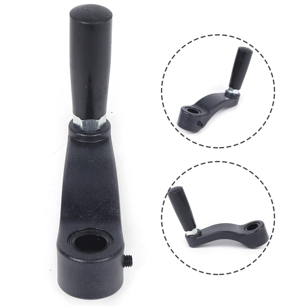 Original OEM Drill Press Table Crank Handle - 14.5mm Replacement Part for Raising & Lowering | Perfect for Woodworking, Metalworking & DIY Projects