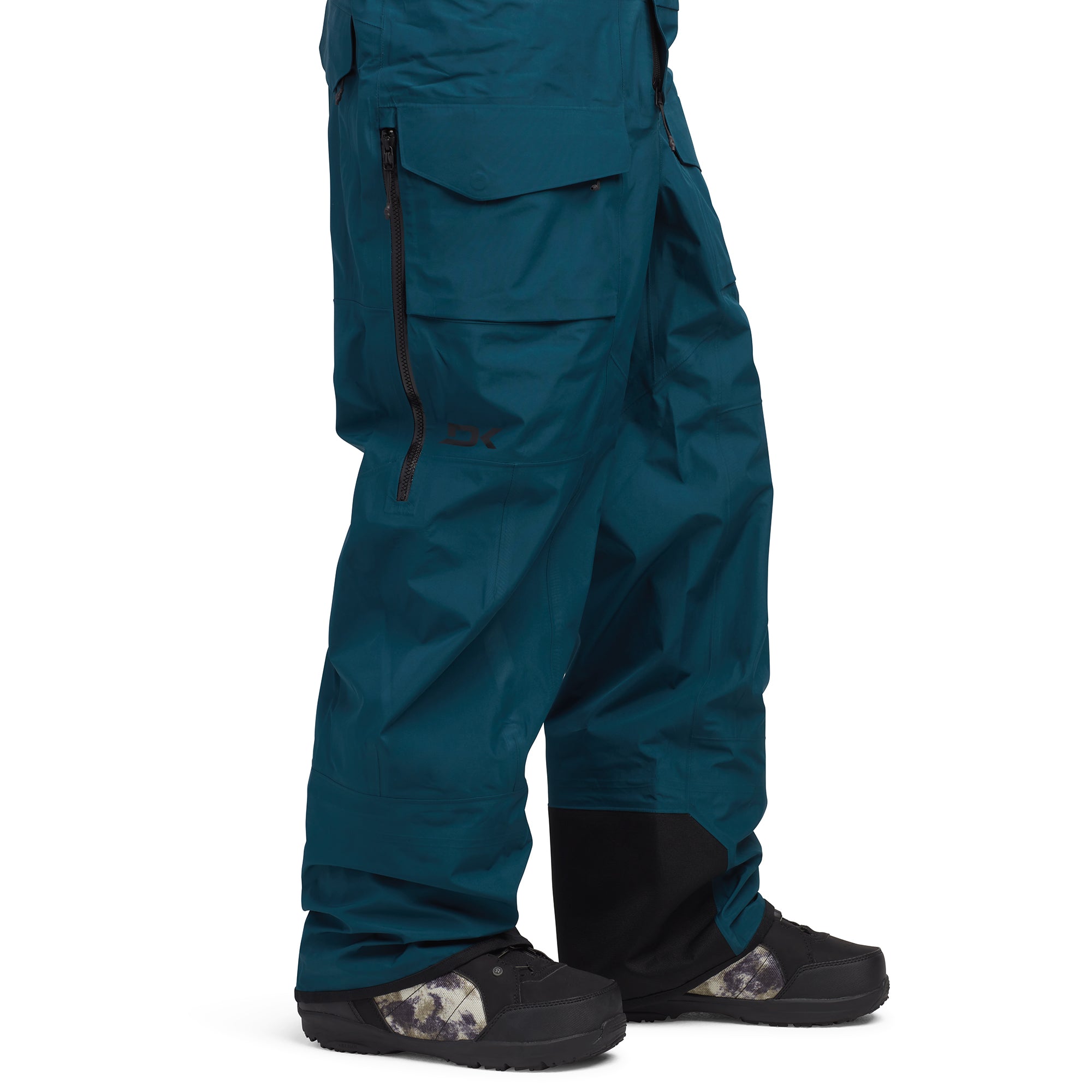 Stoker Gore-Tex 3L Bib Pants for Men - Waterproof Ski & Snowboard Bib Overalls for Winter Sports & Outdoor Activities