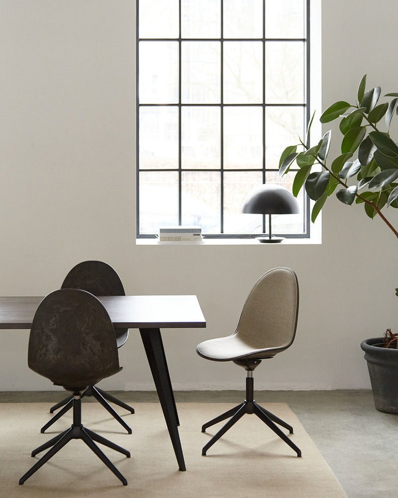 Eternity Swivel Chair with Smooth-Rolling Casters - Modern Office & Home Desk Chair for Comfortable Workspaces