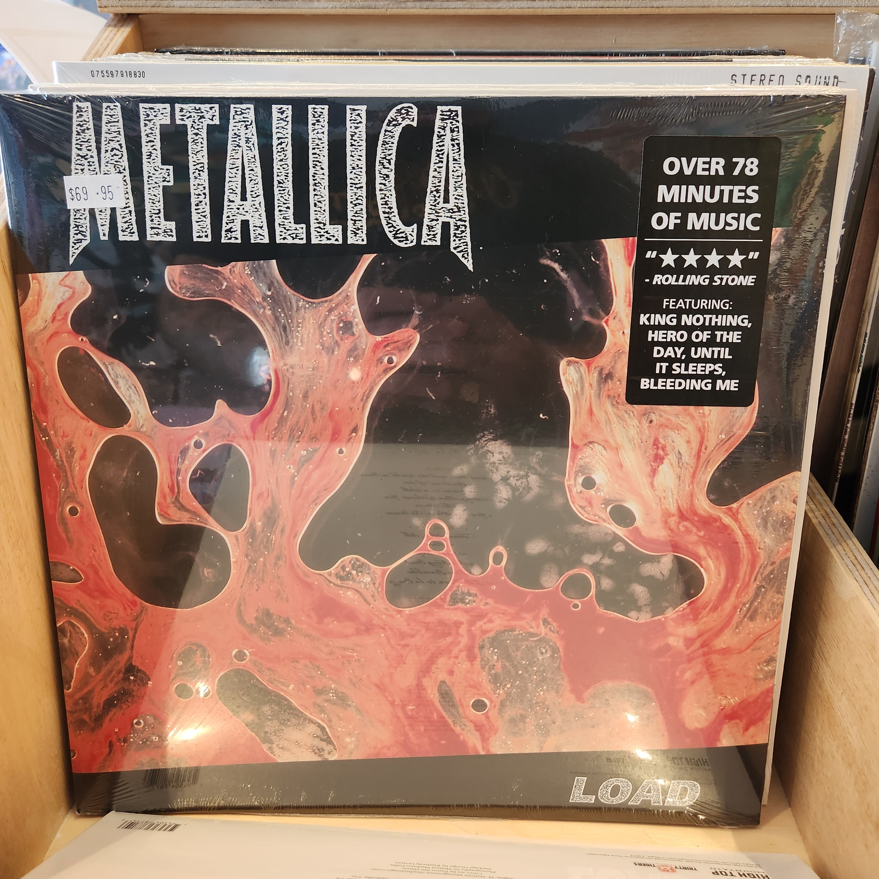 Metallica Load Vinyl LP Record - Limited Edition Heavy Metal Music Album for Collectors & Audiophiles - Perfect for Home Listening & Music Enthusiasts