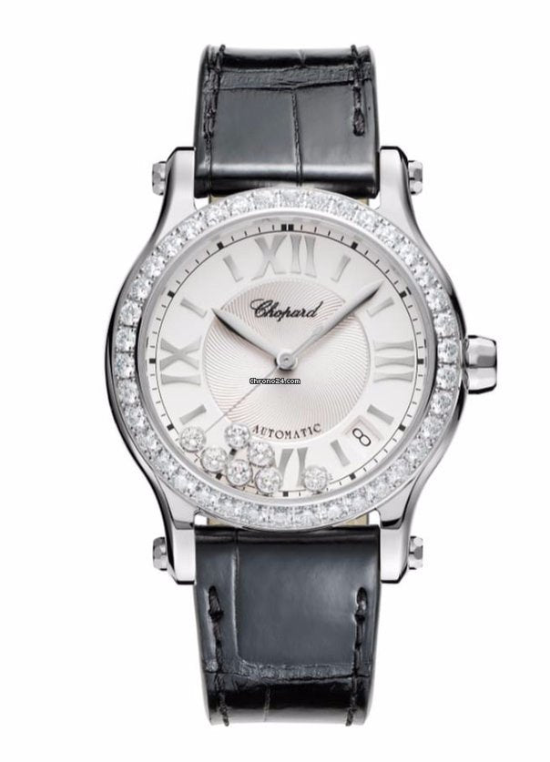 Chopard Happy Sport Ladies Watch - Stainless Steel & Diamond Accents - Luxury Women's Timepiece for Everyday Wear & Special Occasions
