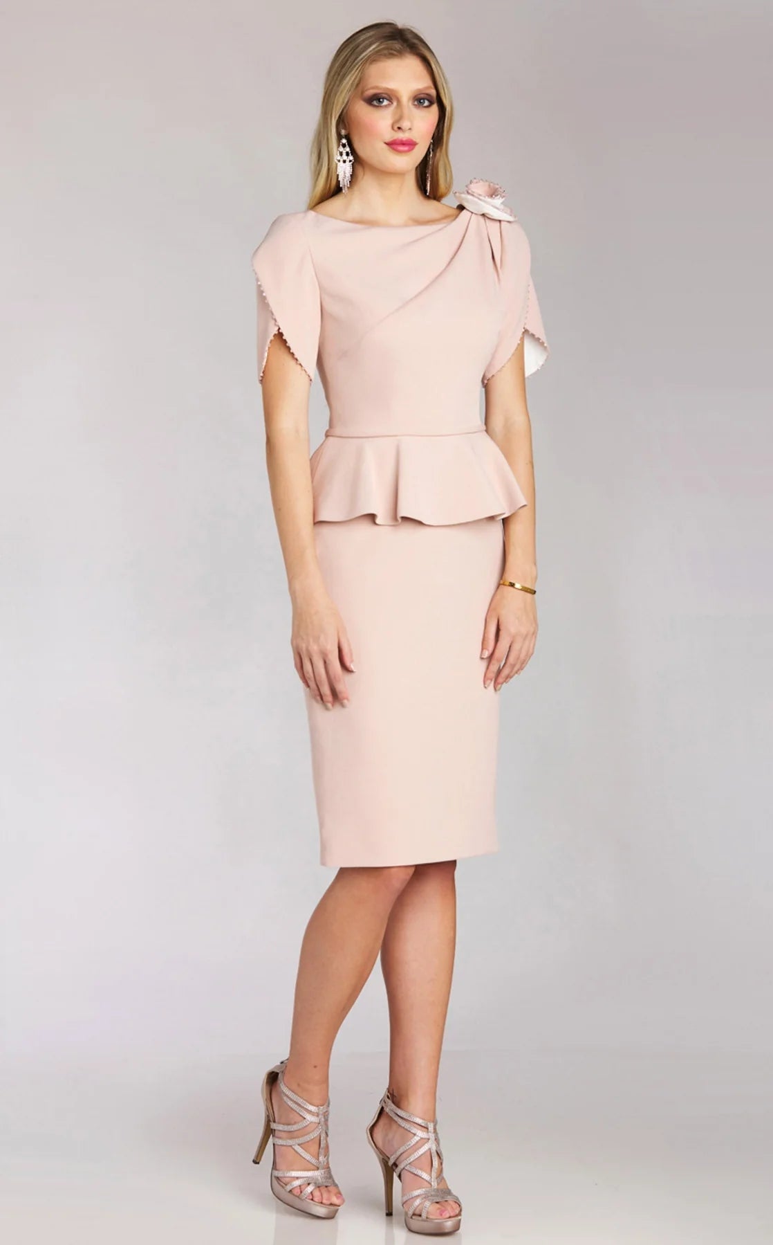 Gia Franco 12203 Women's Elegant Cocktail Dress for Party, Wedding, Evening Events | Flattering A-Line Silhouette & Comfortable Fit