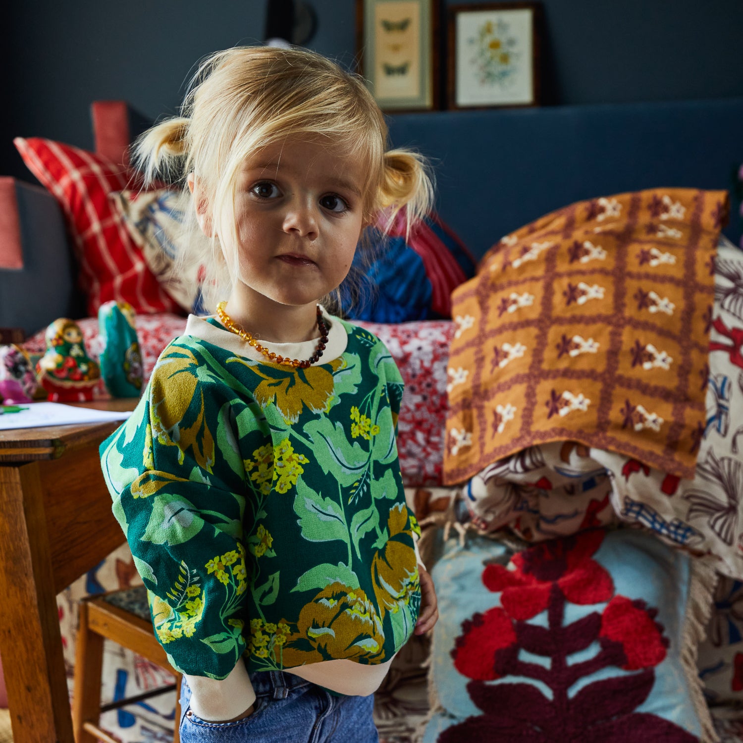 Margot Kids Sweater - Soft & Cozy Knit Pullover for Girls & Boys | Warm Winter Clothing for School & Play