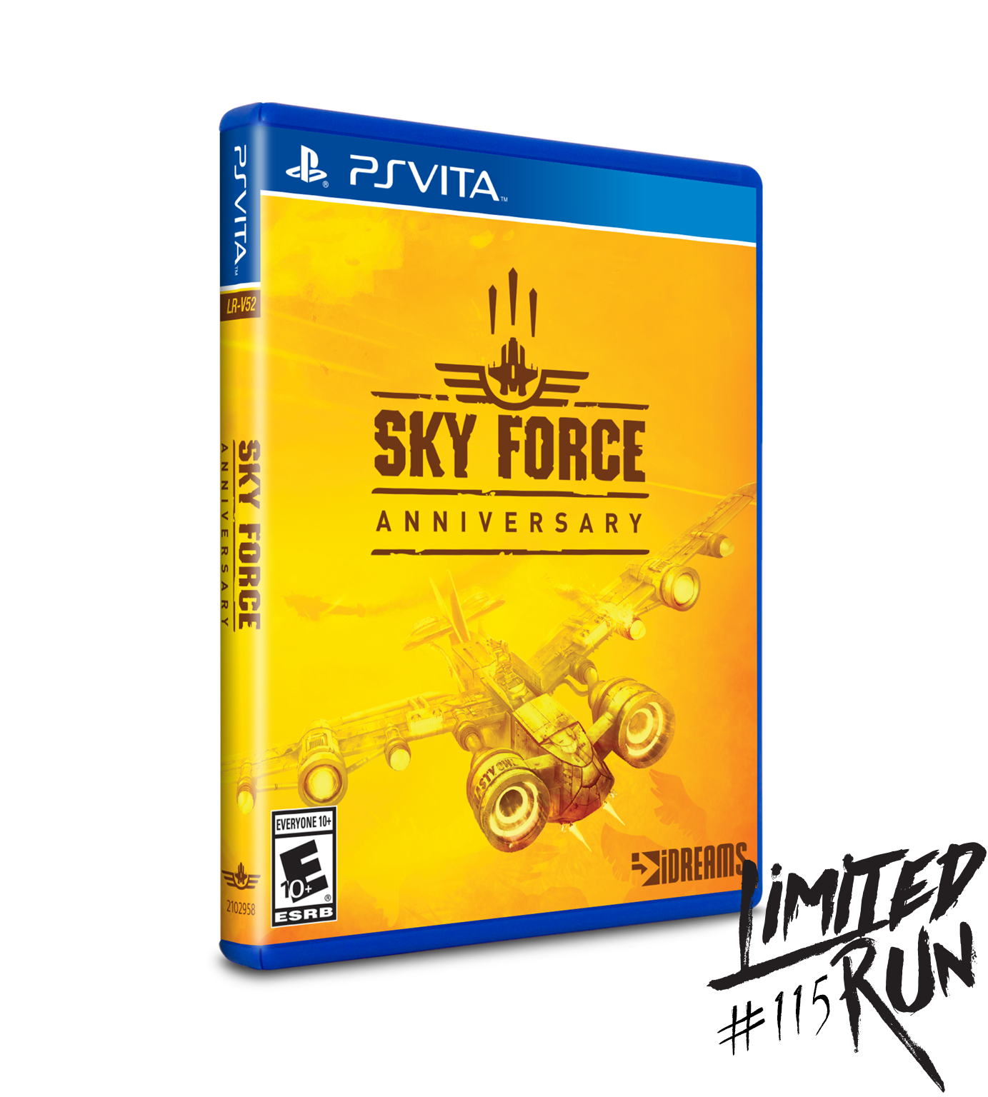 Limited Edition Sky Force Anniversary for PS Vita - Retro Shoot 'Em Up Game | Perfect for Collectors & Classic Gaming Enthusiasts | Play at Home or Gaming Events