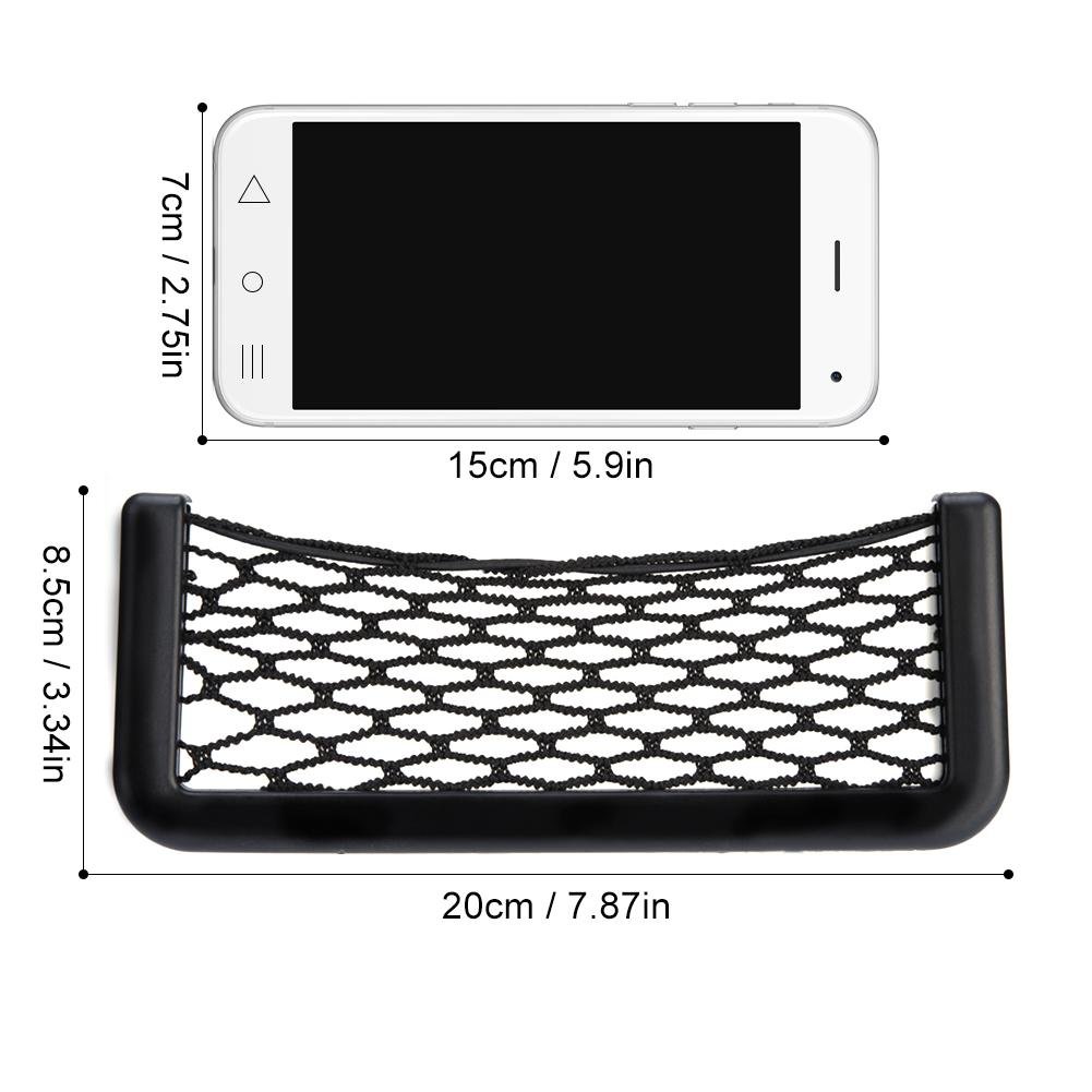 Universal Car Seat Gap Organizer - Phone & Small Items Storage Holder for Vehicles - Perfect for Keys, Wallets, and Accessories in Sedans, SUVs, and Trucks