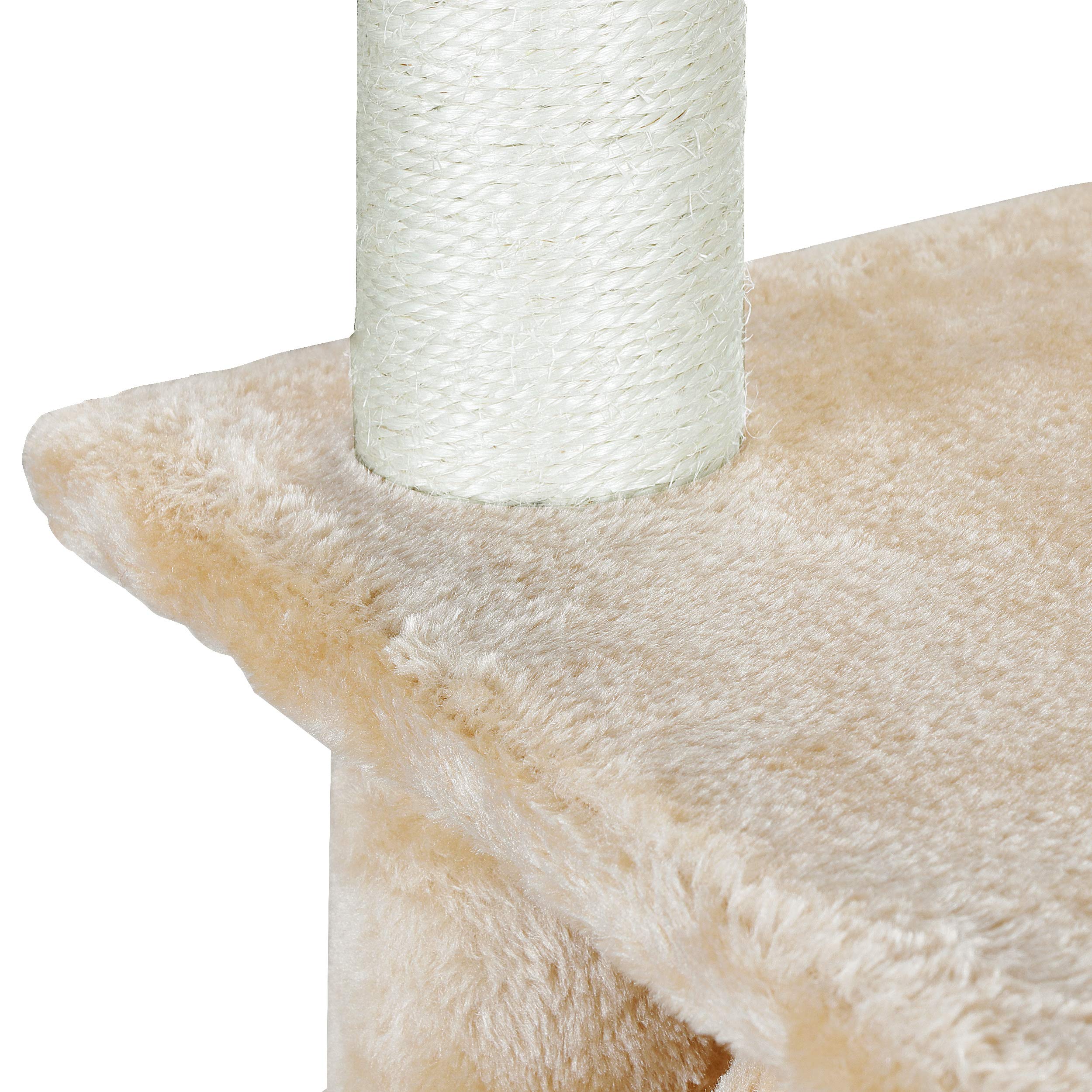 Nova Microdermabrasion Cat Tree for Indoor Cats - 36 Inch Tall Cat Tower with Scratching Posts & Ultra Soft Plush Covering - Durable Cat Condo Furniture for Kittens & Adult Cats - Perfect for Play, Rest & Climbing in Home or Office