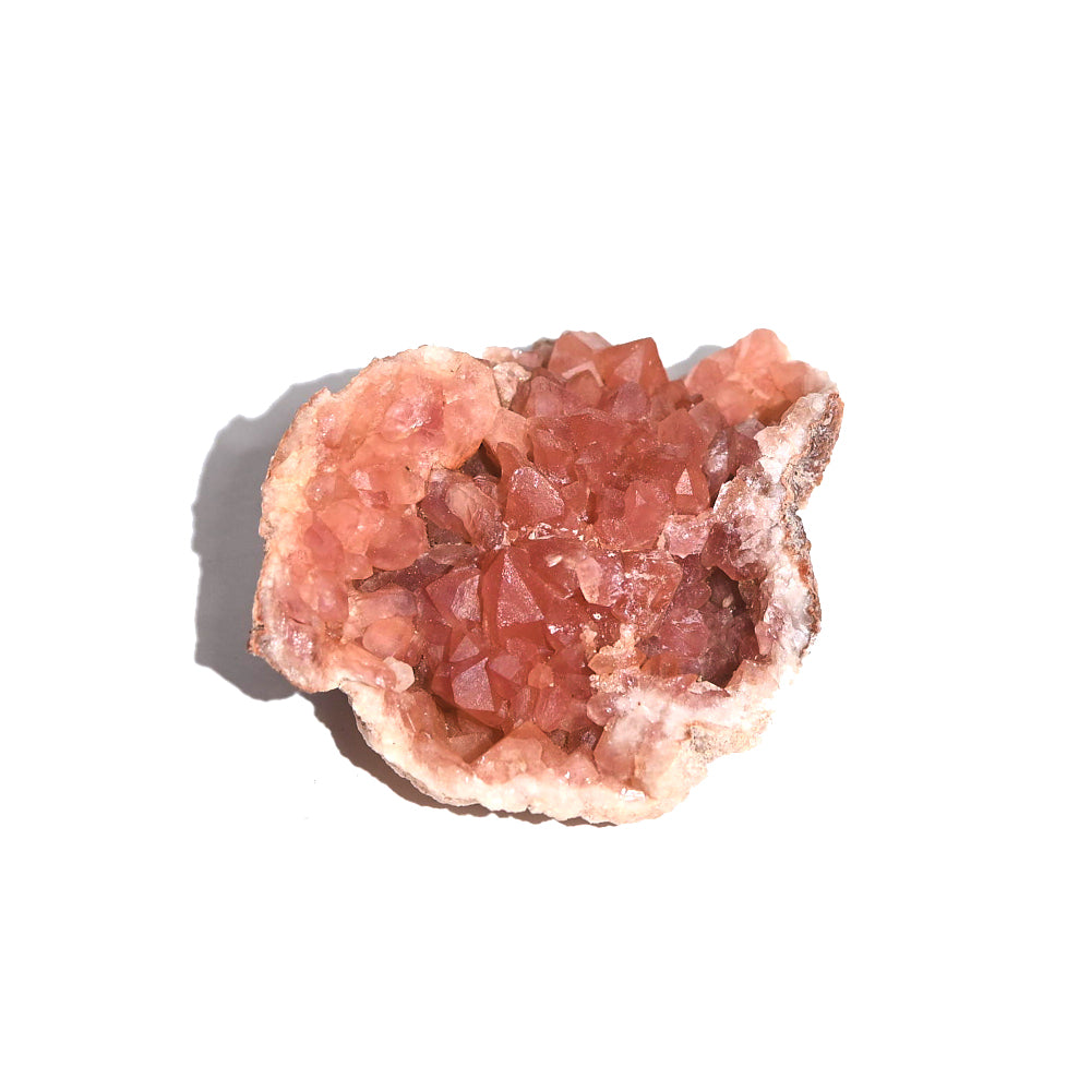 Natural Pink Amethyst Geode Crystal Cluster - Healing Stone for Home Decor, Meditation & Spiritual Gifts | Perfect for Office Desk, Yoga Space & Energy Healing