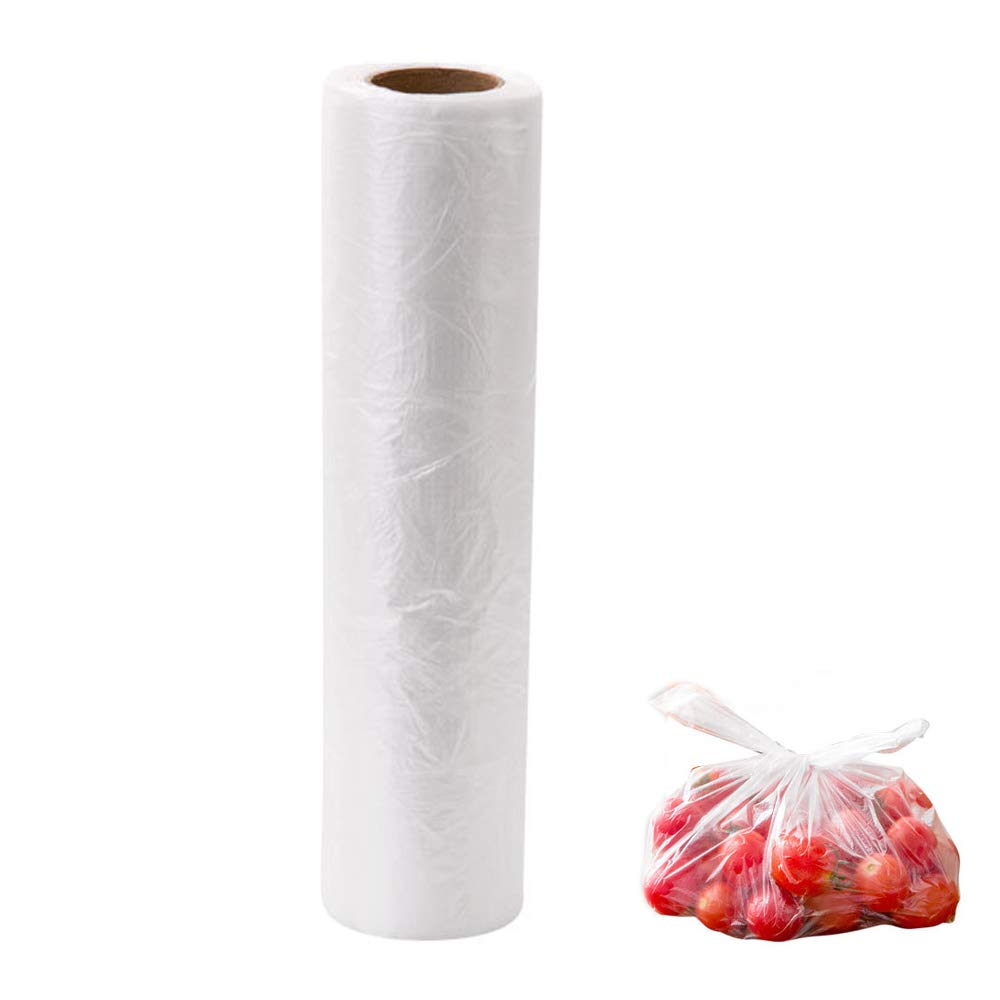 100 Disposable Vacuum Sealer Bags for Food Storage - Keep Vegetables, Fruits & Meats Fresh | 11.8