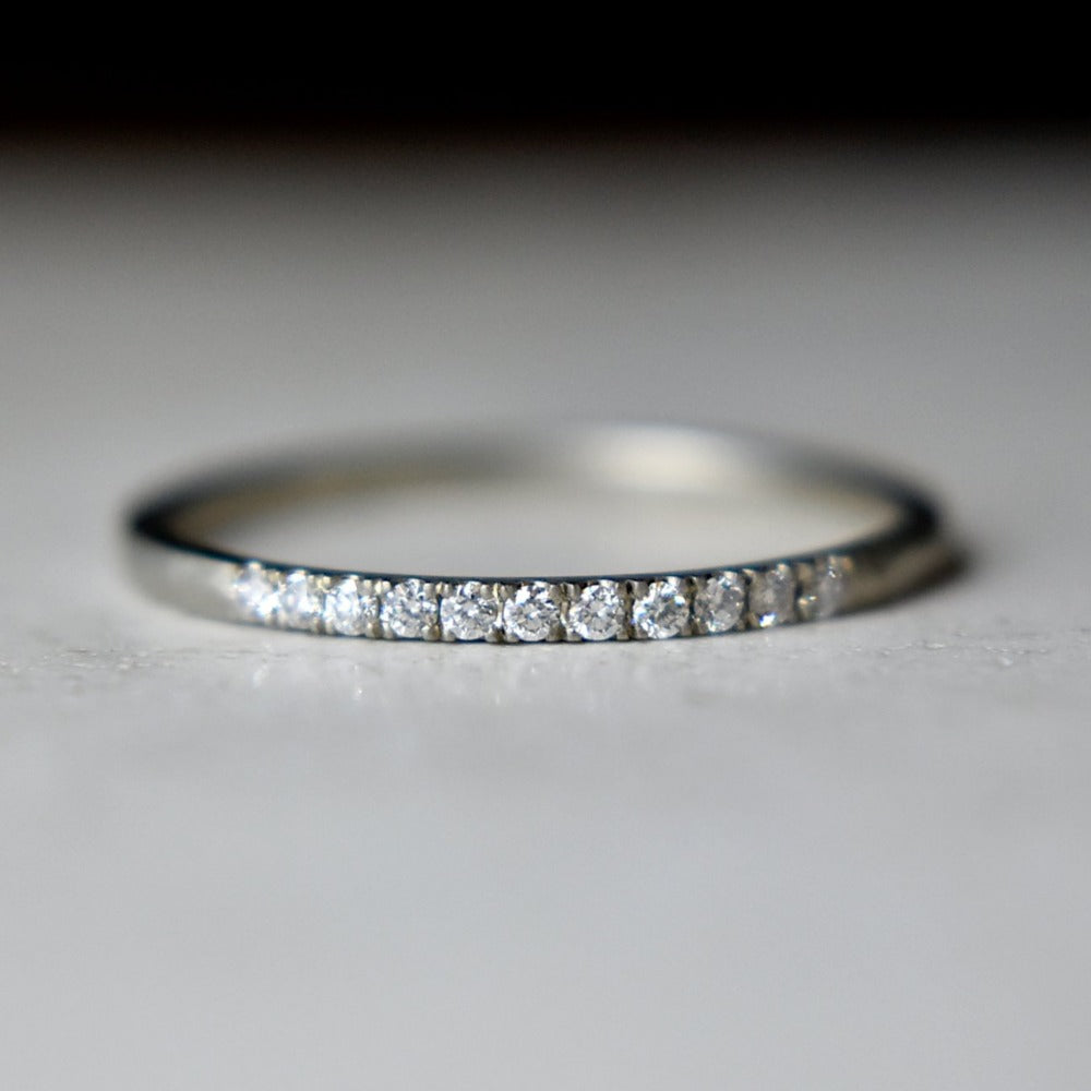 Elegant 'Ava' Diamond Wedding Band for Women - Perfect for Engagement, Anniversary & Special Occasions