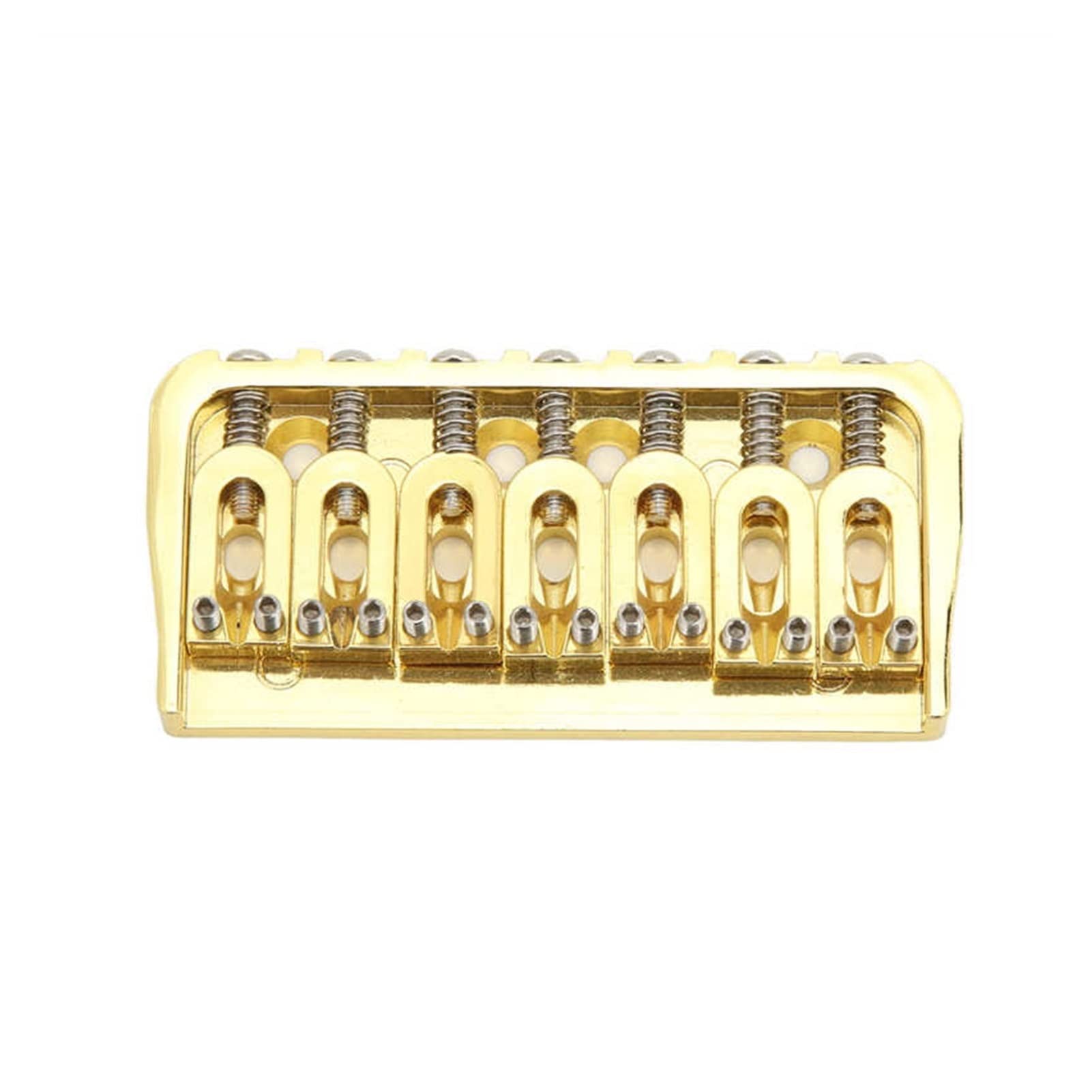 High-Quality Electric Guitar Hardtail Bridge - Fixed Short Bridge for Heavy Strings, Through-Body Design with Screw Mounting - Perfect for Rock, Metal & Blues Performances