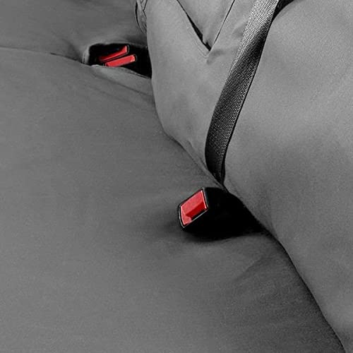 Covercraft Polycotton Custom Seat Covers for Cars & Trucks - Premium Grey Seat Protectors | Perfect for Daily Commute, Road Trips & Pet Protection