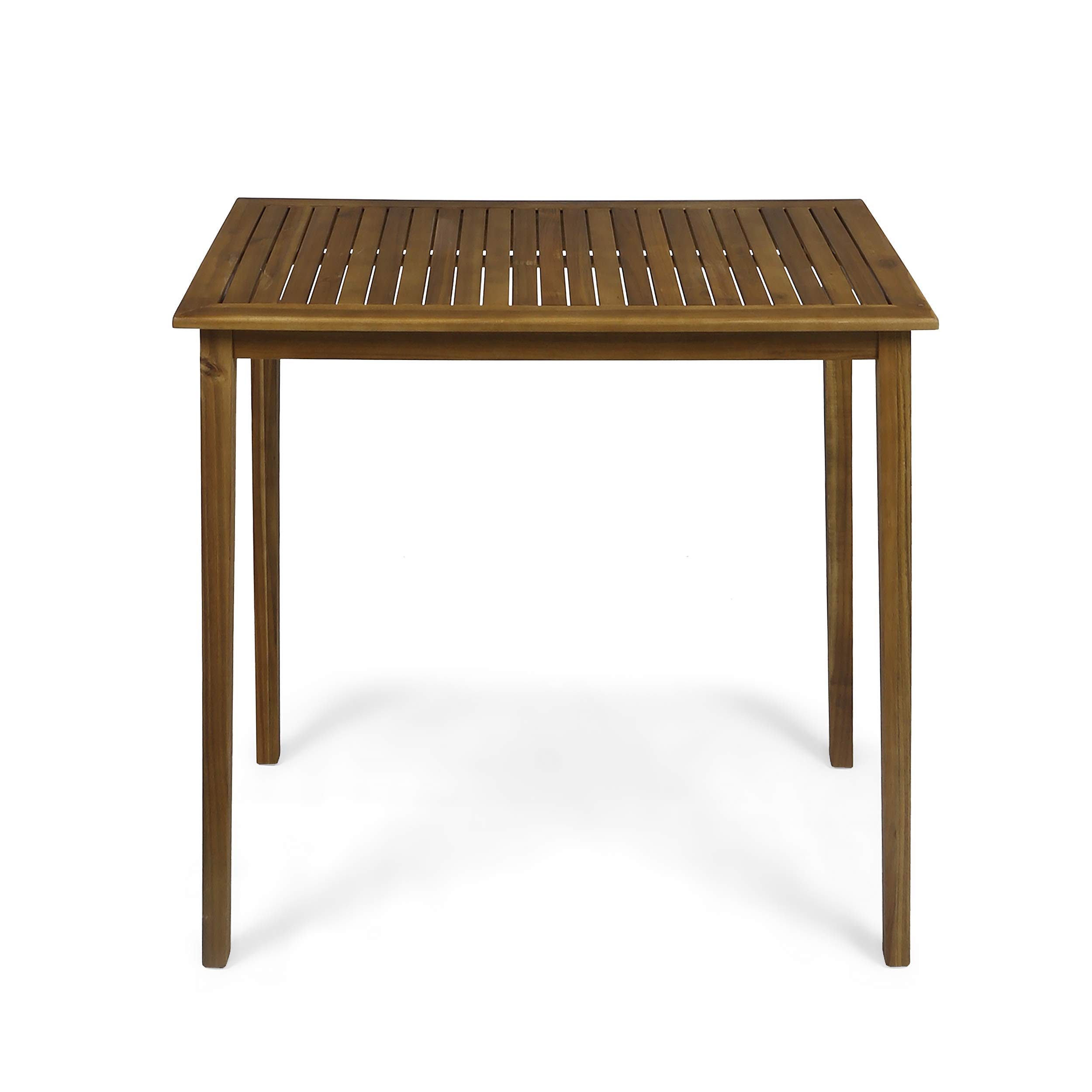 Christopher Knight Home Polaris Bar Table - Teak Finish for Kitchen, Dining Room & Outdoor Entertaining
