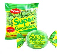 Tomy Ginger Candy - Super Gnamakou Candy - Natural Ginger Chews (1 Pack) - Perfect for Nausea Relief, Travel & Digestive Support