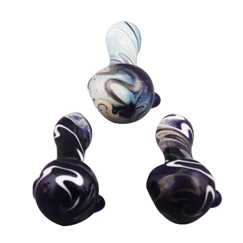 Premium Glass Glycerin Smoking Pipe - Lightweight & Durable Water Pipe for Men - Creative Smoking Accessory for Home Use, Travel & Outdoor Activities