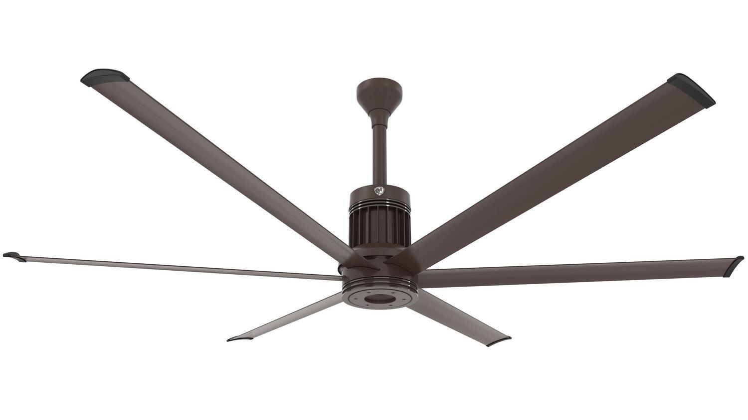 Big Ass Fans 84-Inch Ceiling Fan with Remote Control - High Velocity Airflow for Large Rooms, Warehouses & Outdoor Spaces - Energy Efficient & Quiet Operation - Perfect for Living Rooms, Garages & Patios