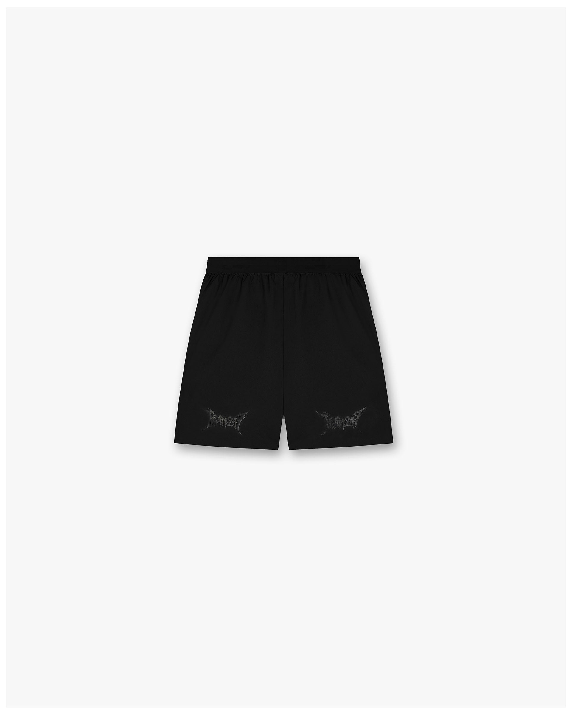 Team 247 X END Fused Short - Jet Black Men's Athletic Shorts for Running, Gym & Casual Wear