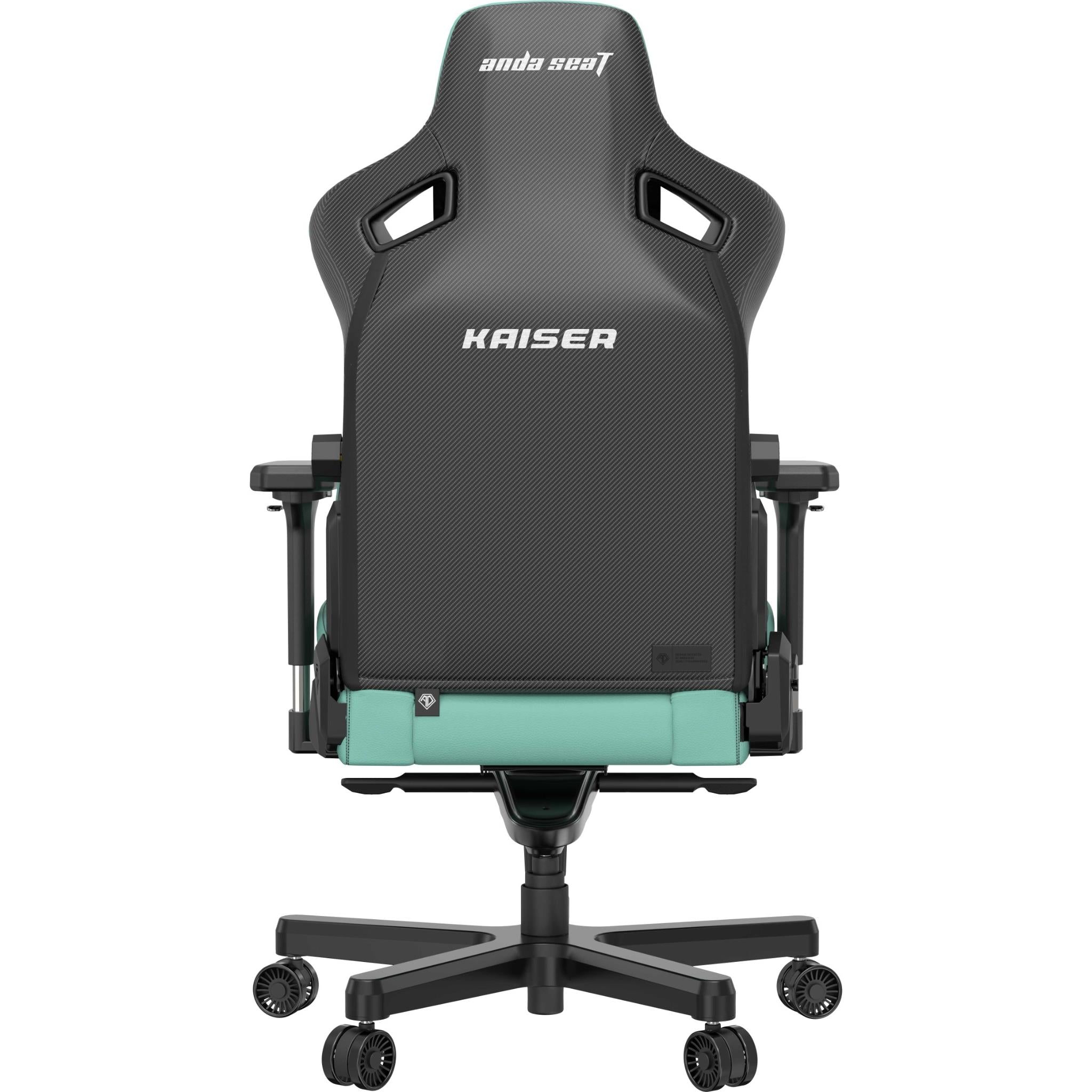 Anda Seat Kaiser 3 Series XL Premium Ergonomic Gaming Chair - Green | High Back Racing Style Computer Chair for PC & Console Gamers | Perfect for Esports, Streaming & Home Office Use