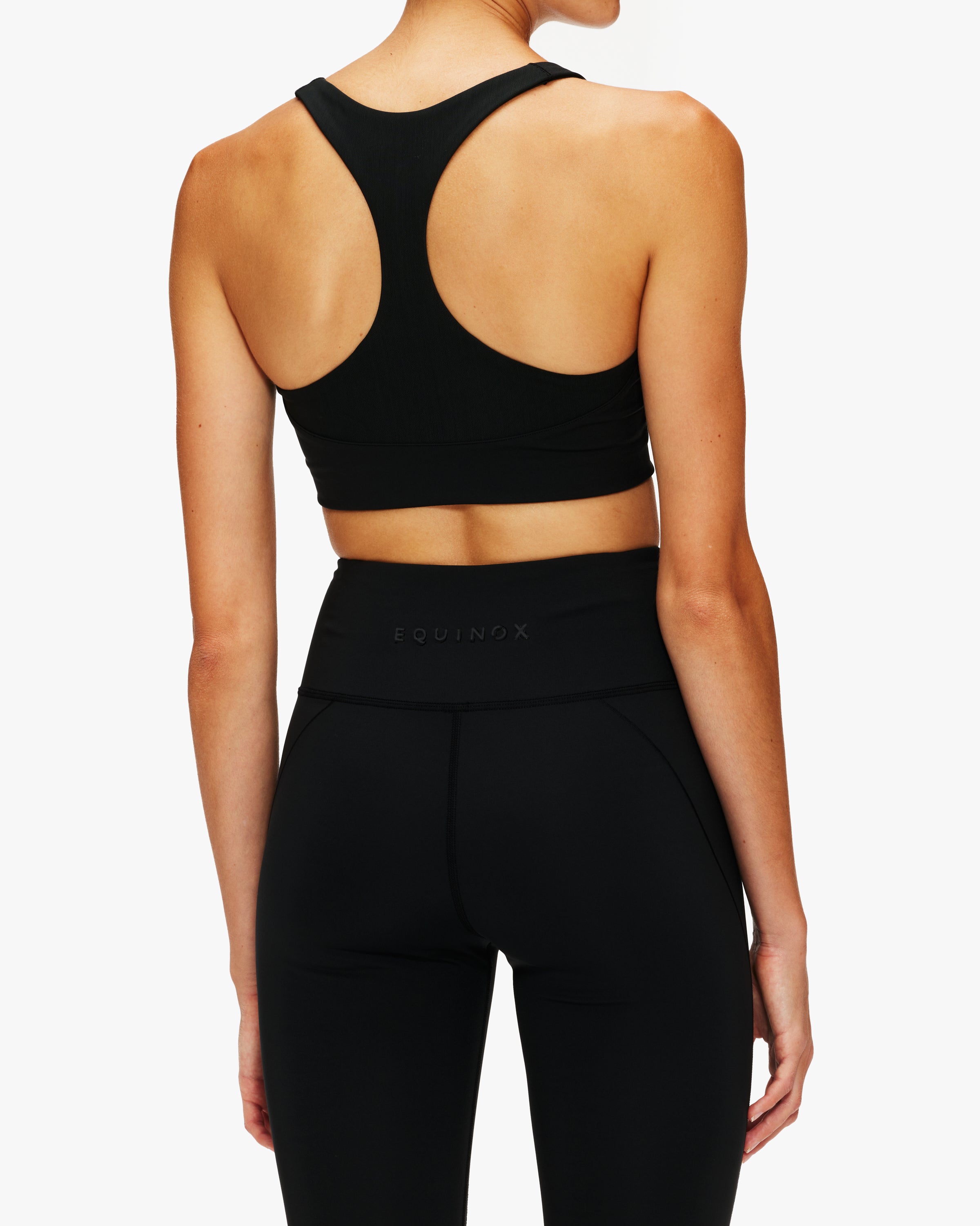 Equinox Crop Bra - High Support Sports Bra for Women, Yoga, Running, Gym Workouts - Breathable & Comfortable Activewear for Fitness & Everyday Wear