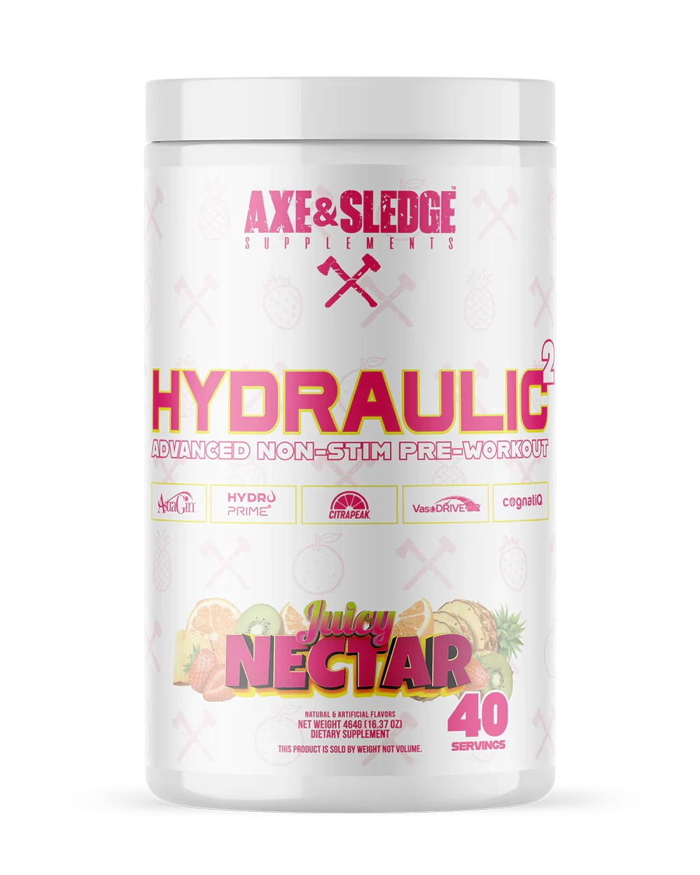 Axe & Sledge Hydraulic Non-Stimulant Pre-Workout Supplement - Boost Energy & Performance for Gym, Bodybuilding & Fitness Training