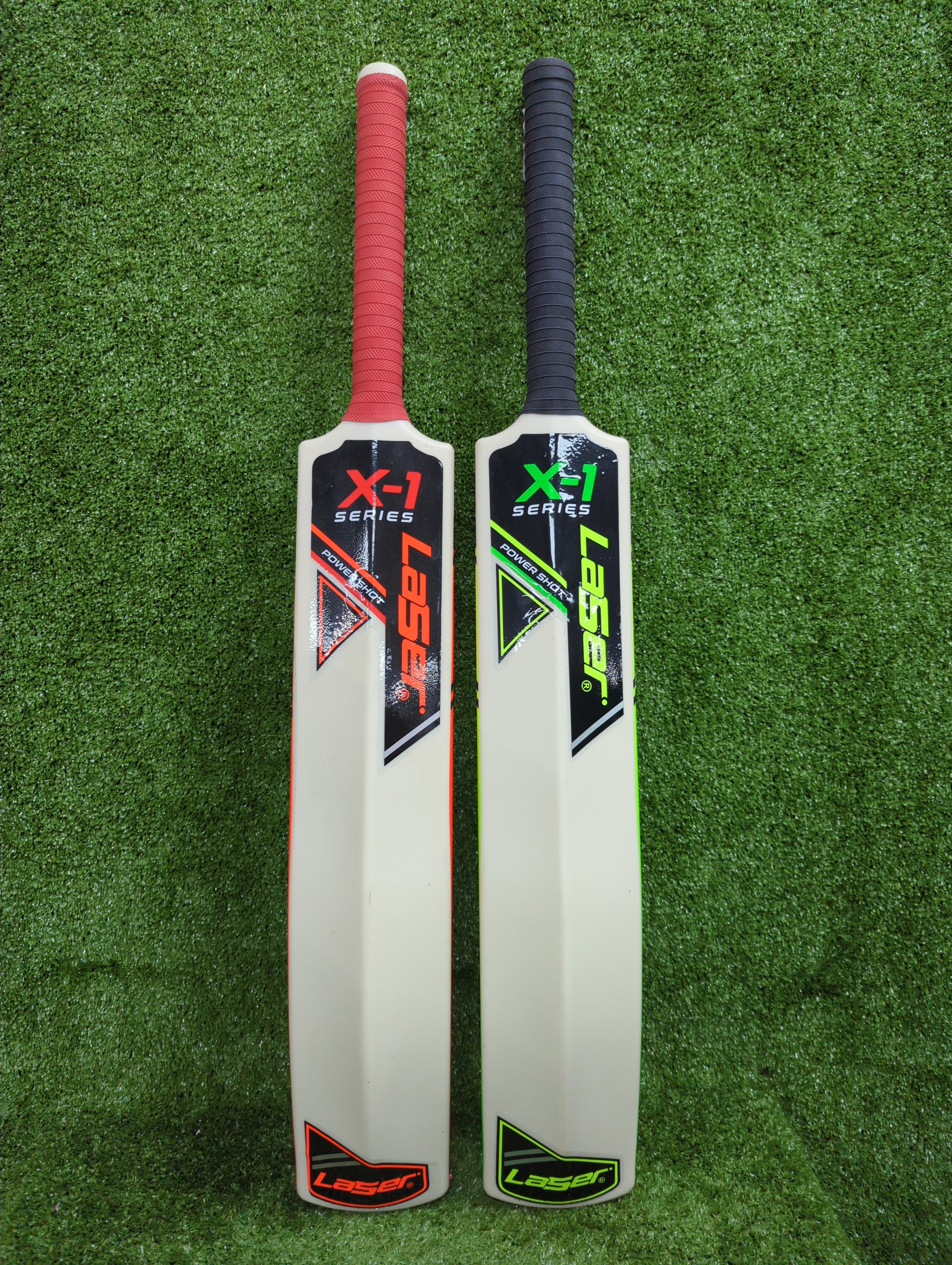 Laser Power Shot X1 Series Fiber Cricket Bat - Professional Grade for Cricket Matches & Training - Perfect for Outdoor & Indoor Games
