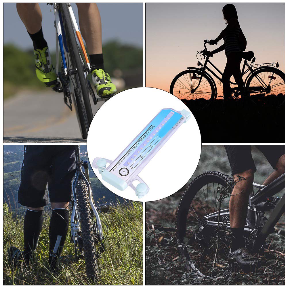 VGEBY 32 LED Spoke Bike Lights - Waterproof Cycling Wheel Lights for Mountain Biking & Night Riding