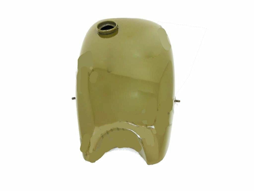 Vintage BSA Sloper Green Painted Petrol Fuel Gas Tank - Authentic 1930 Motorcycle Model Reproduction for Classic Bike Restoration & Vintage Vehicle Enthusiasts - Perfect for Motorcycle Restoration Projects, Vintage Shows & Collector Displays