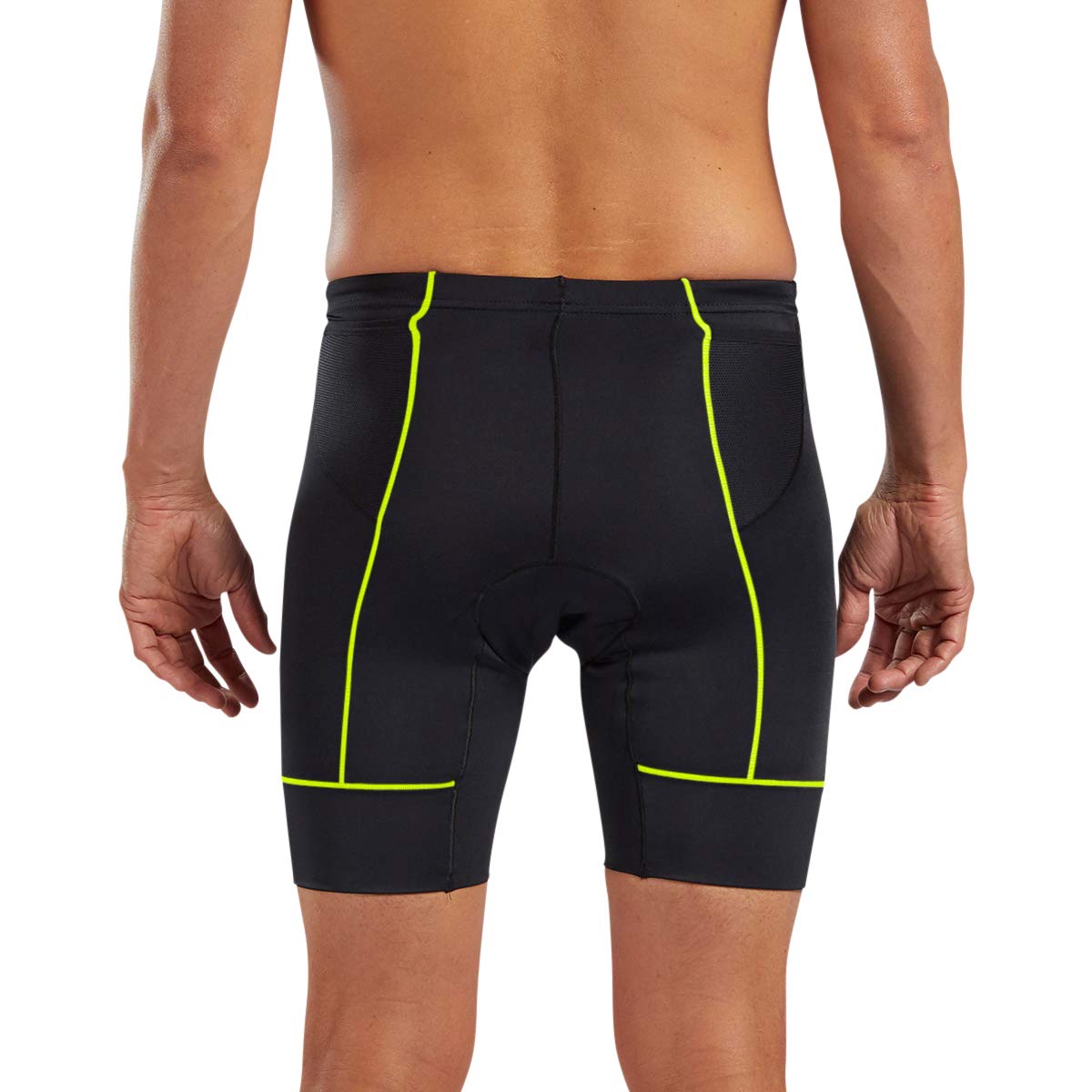 Zoot Men’s Core 7-Inch Triathlon Shorts - Quick Dry Performance Swim Bike Run Shorts with Cycling Chamois Pad, 2 Pockets & UPF 50+ Sun Protection - Ideal for Triathlons, Cycling & Outdoor Training