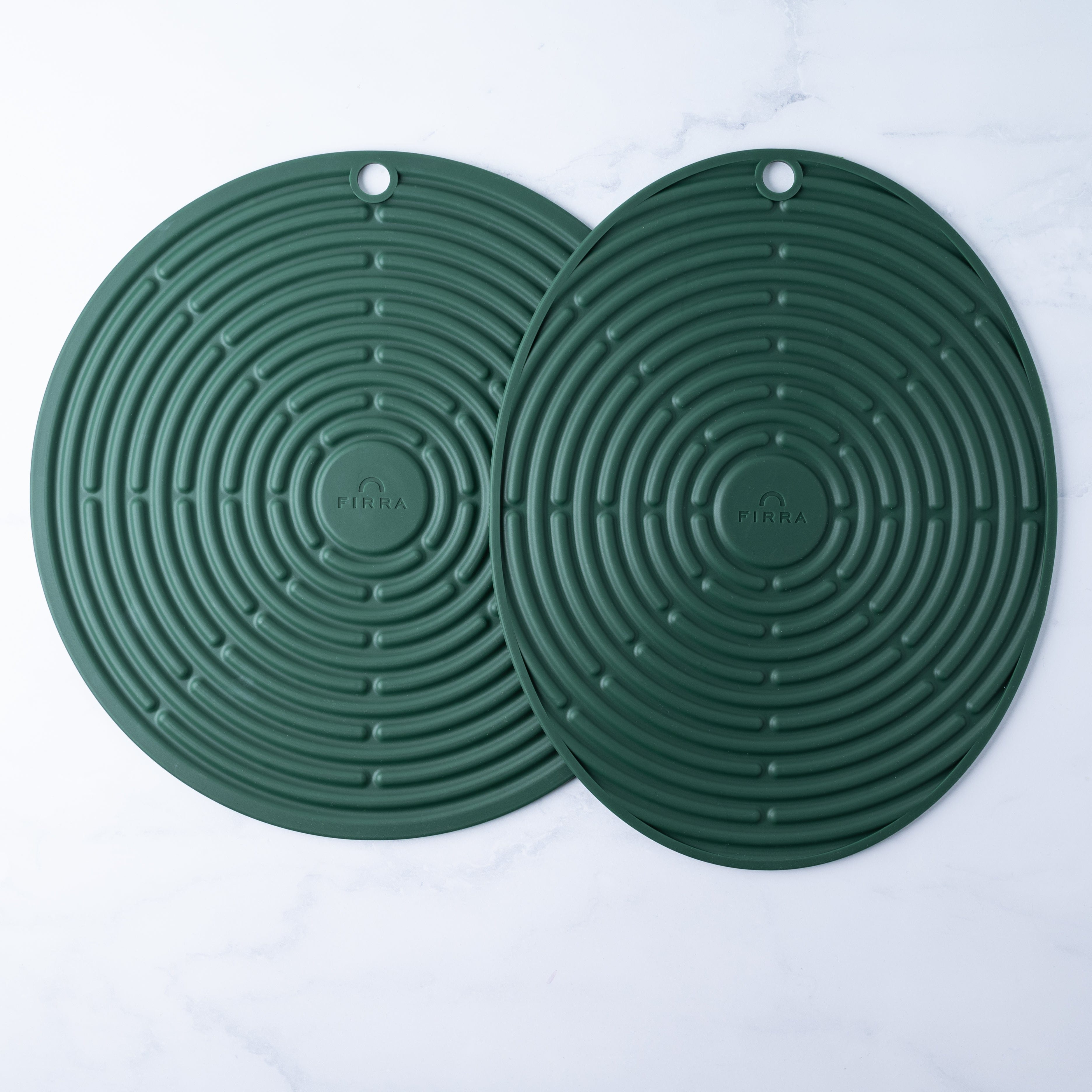 Firra Trivet Set - Heat Resistant Kitchen Trivets for Hot Pots & Pans - Perfect for Dining Table, Countertop & Stovetop Protection