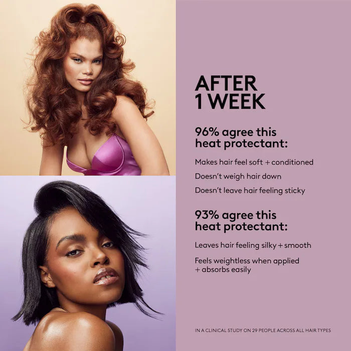 Fenty Beauty 5-in-1 Protective Styling Cream - Heat Protectant, Moisturizer & Leave-In Conditioner for All Hair Types | Perfect for Braids, Twist Outs & Natural Hairstyles
