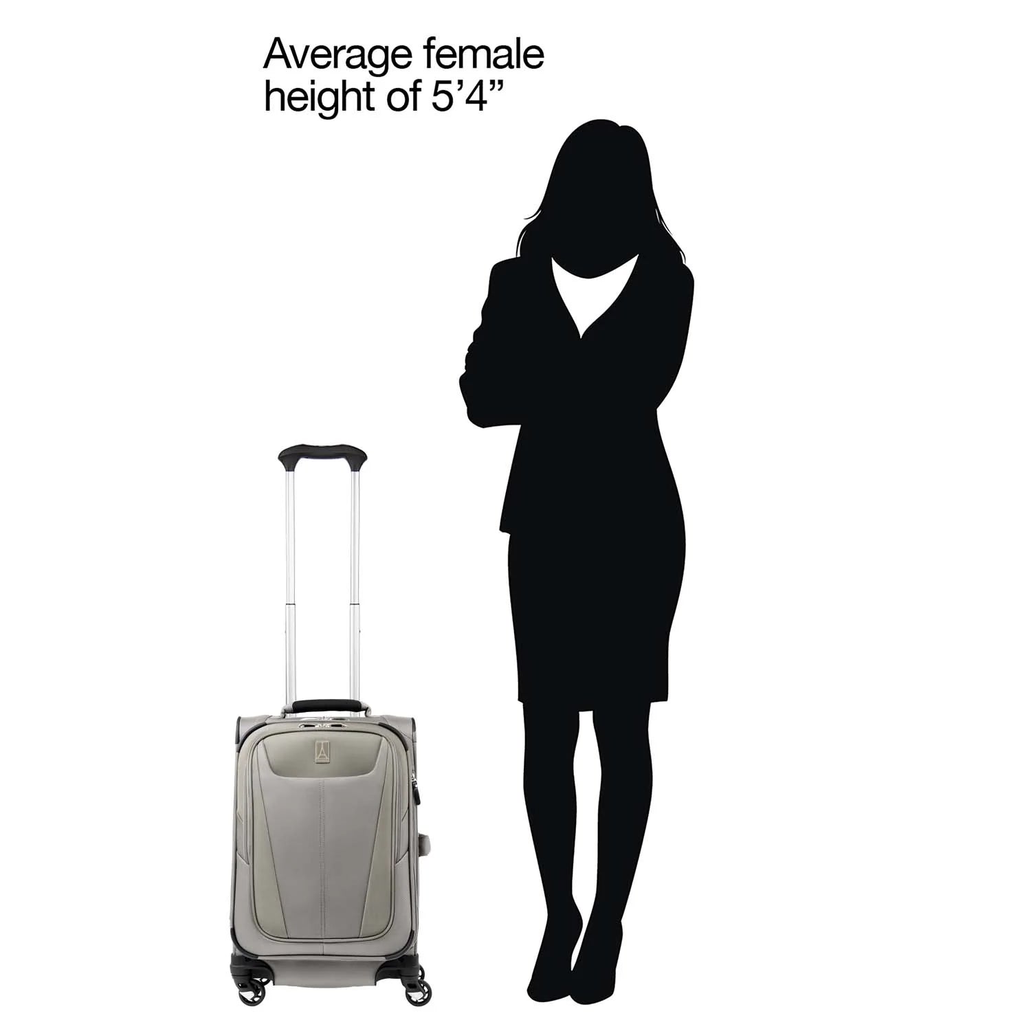 Travelpro Maxlite® 5 Compact Expandable Spinner Carry On Luggage - Lightweight Suitcase for Air Travel, Business Trips & Weekend Getaways