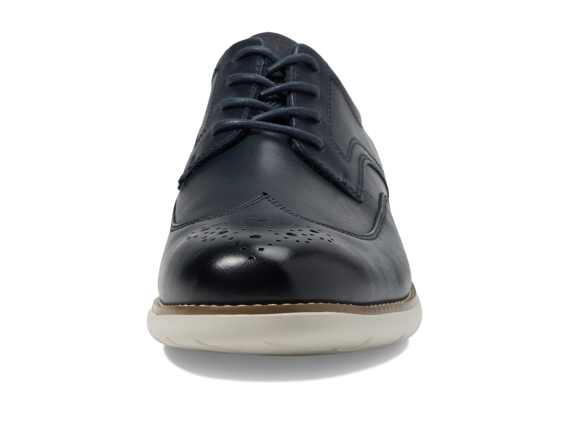 Rockport Men's Garett Wing Tip Oxford Dress Shoes - Classic Comfort & Style for Business, Office & Formal Occasions