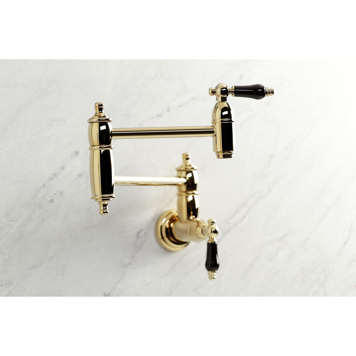 Duchess Wall Mount Pot Filler Faucet - Stainless Steel Kitchen Sink Faucet for Easy Pot Filling | Perfect for Home Chefs & Cooking Enthusiasts