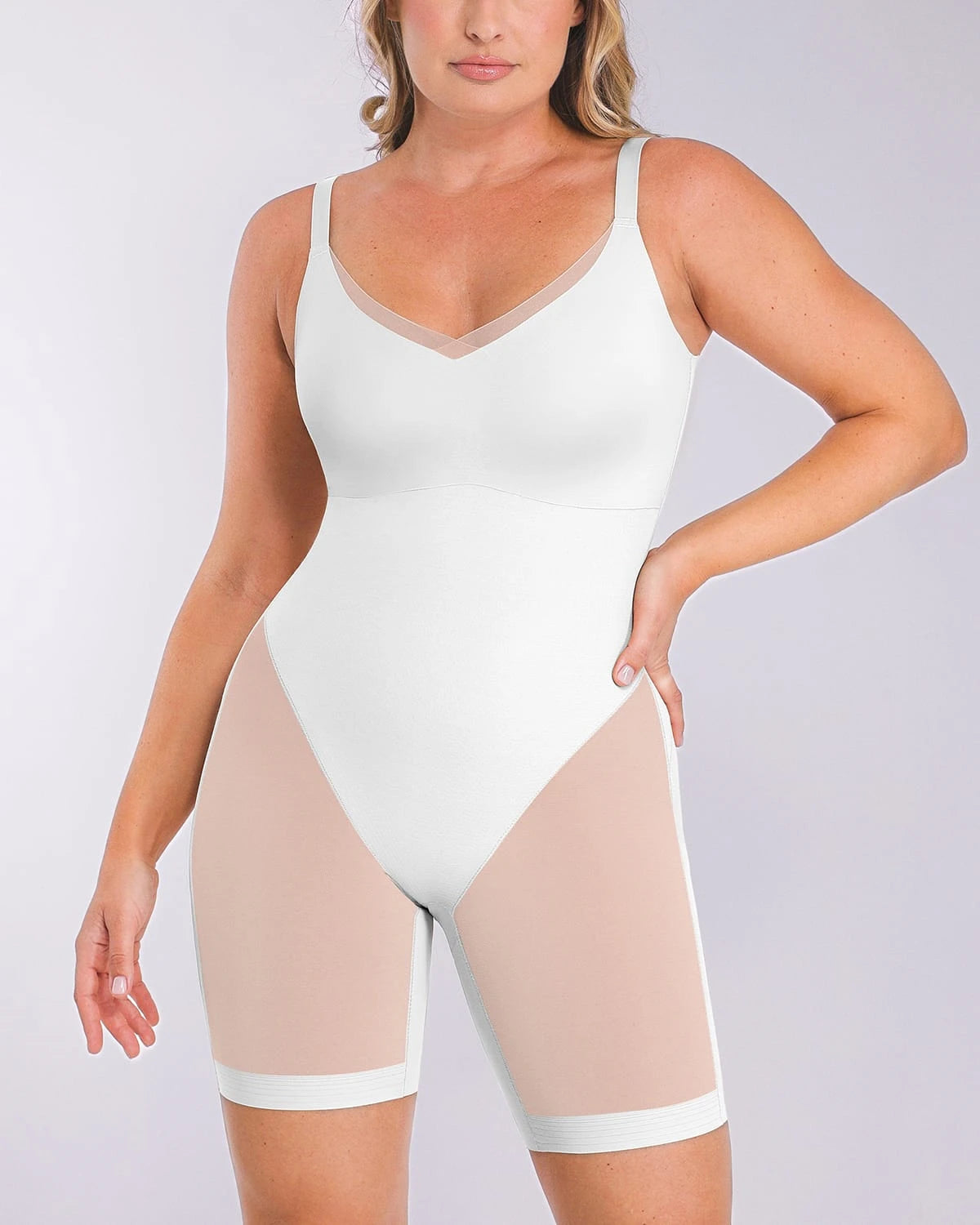 AirSlim® Mesh Smooth Butt Lifting Bodysuit - Seamless Shapewear for Women, Tummy Control & Booty Enhancement - Perfect for Everyday Wear, Workout & Special Occasions